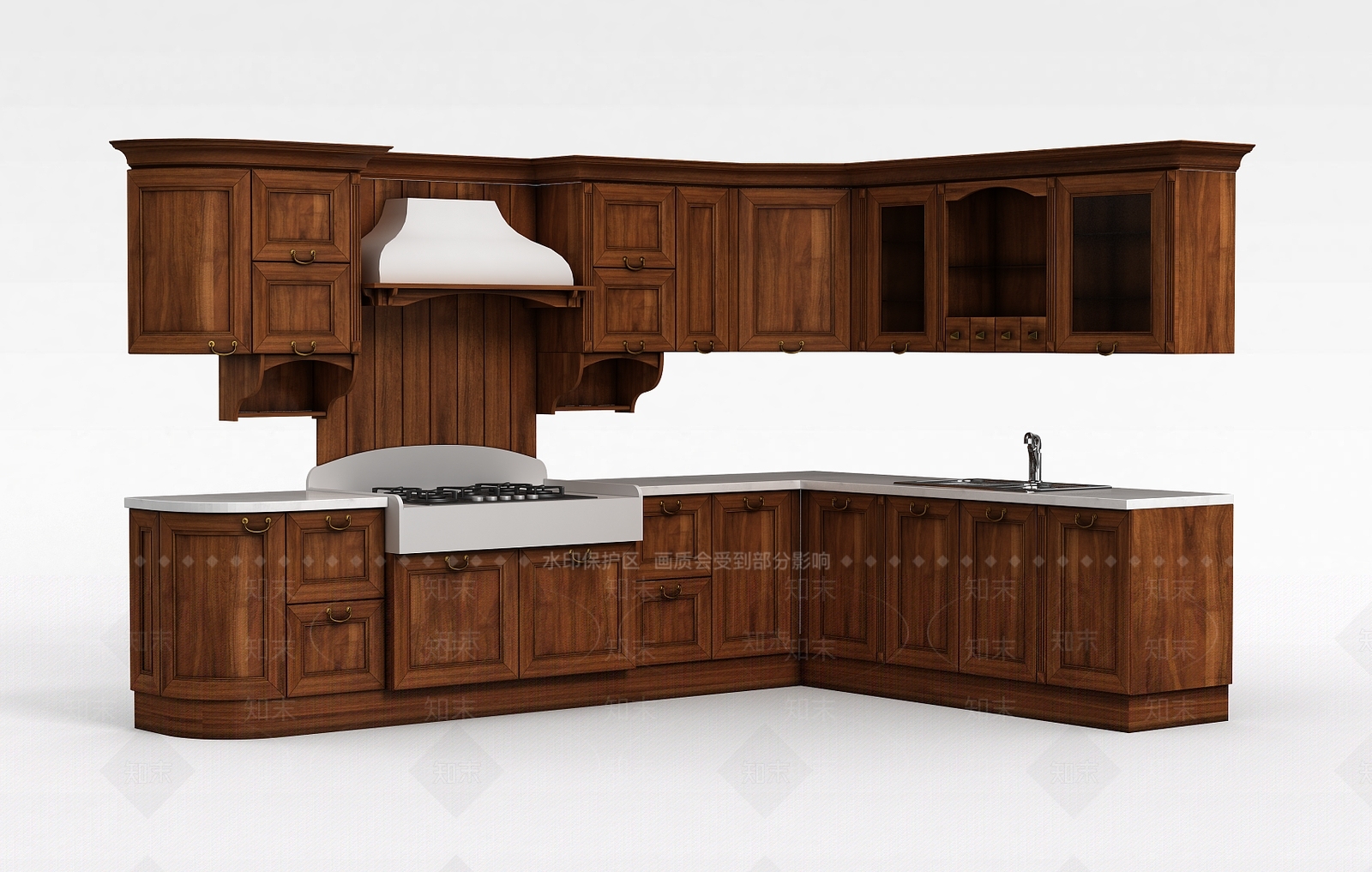 现代厨具3D模型下载【ID:1197926012】