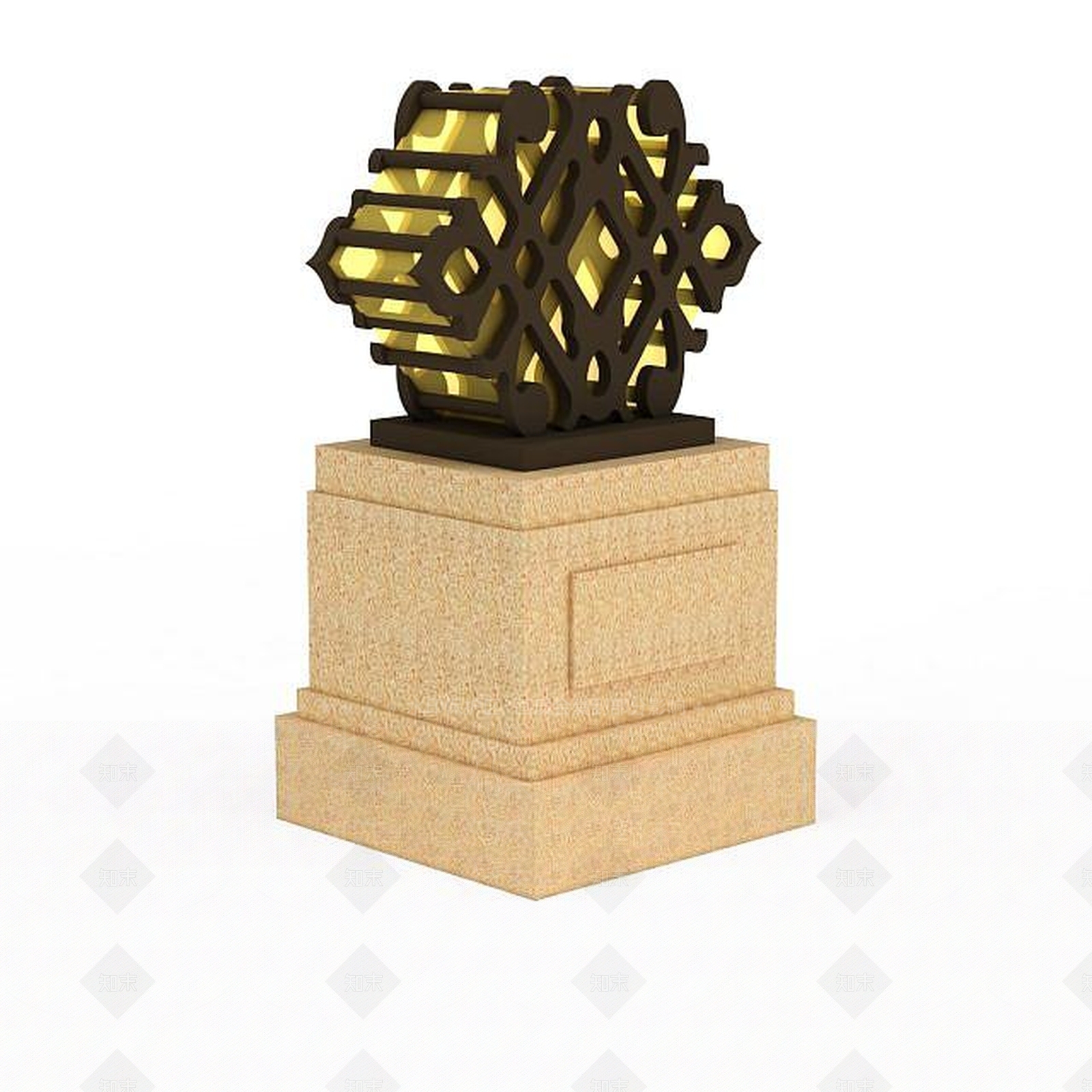 现代其他景观小品3D模型下载【ID:1197926272】