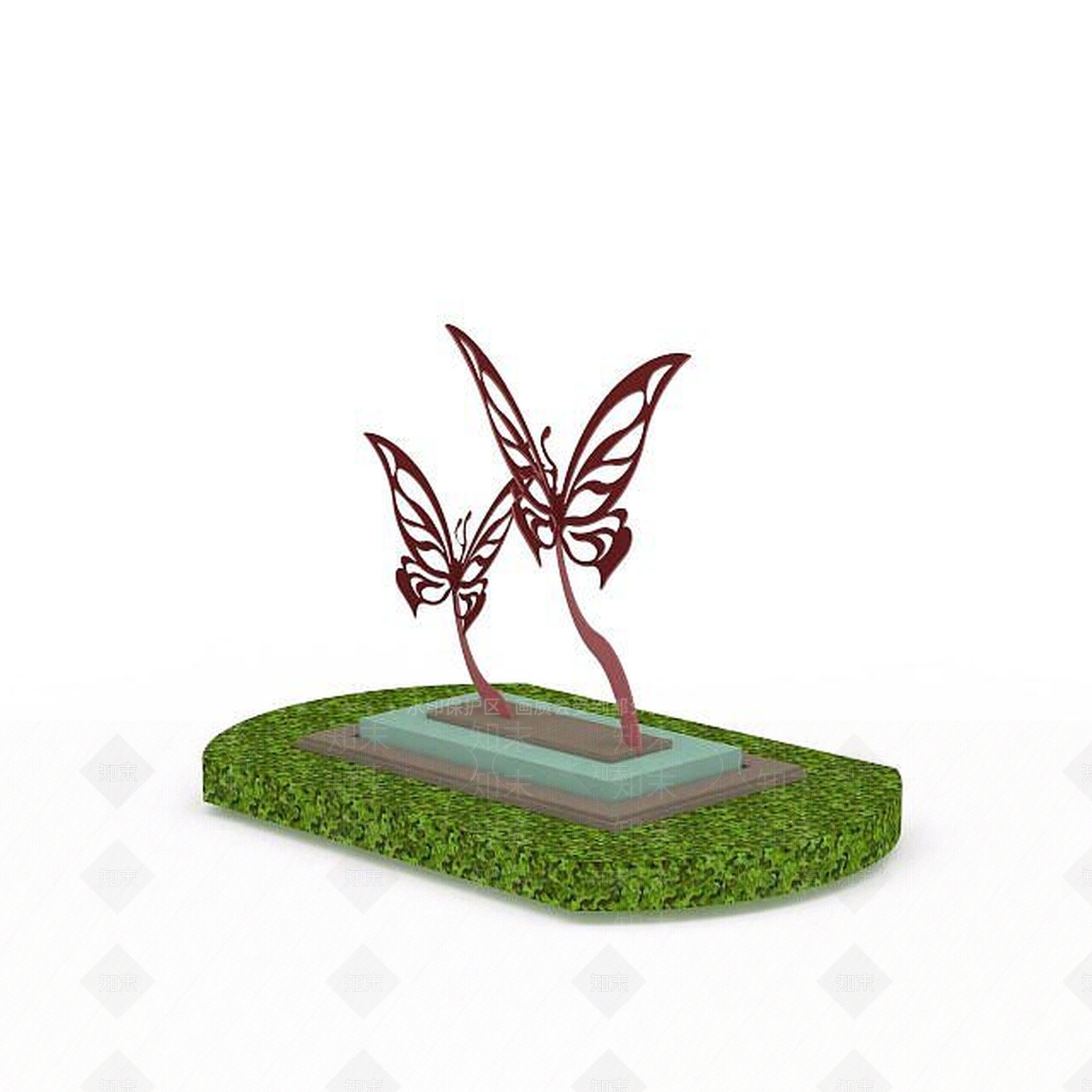 现代其他景观小品3D模型下载【ID:1197926380】