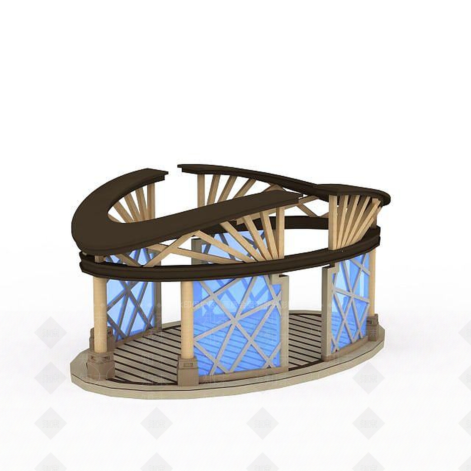 现代其他景观小品3D模型下载【ID:1197927386】