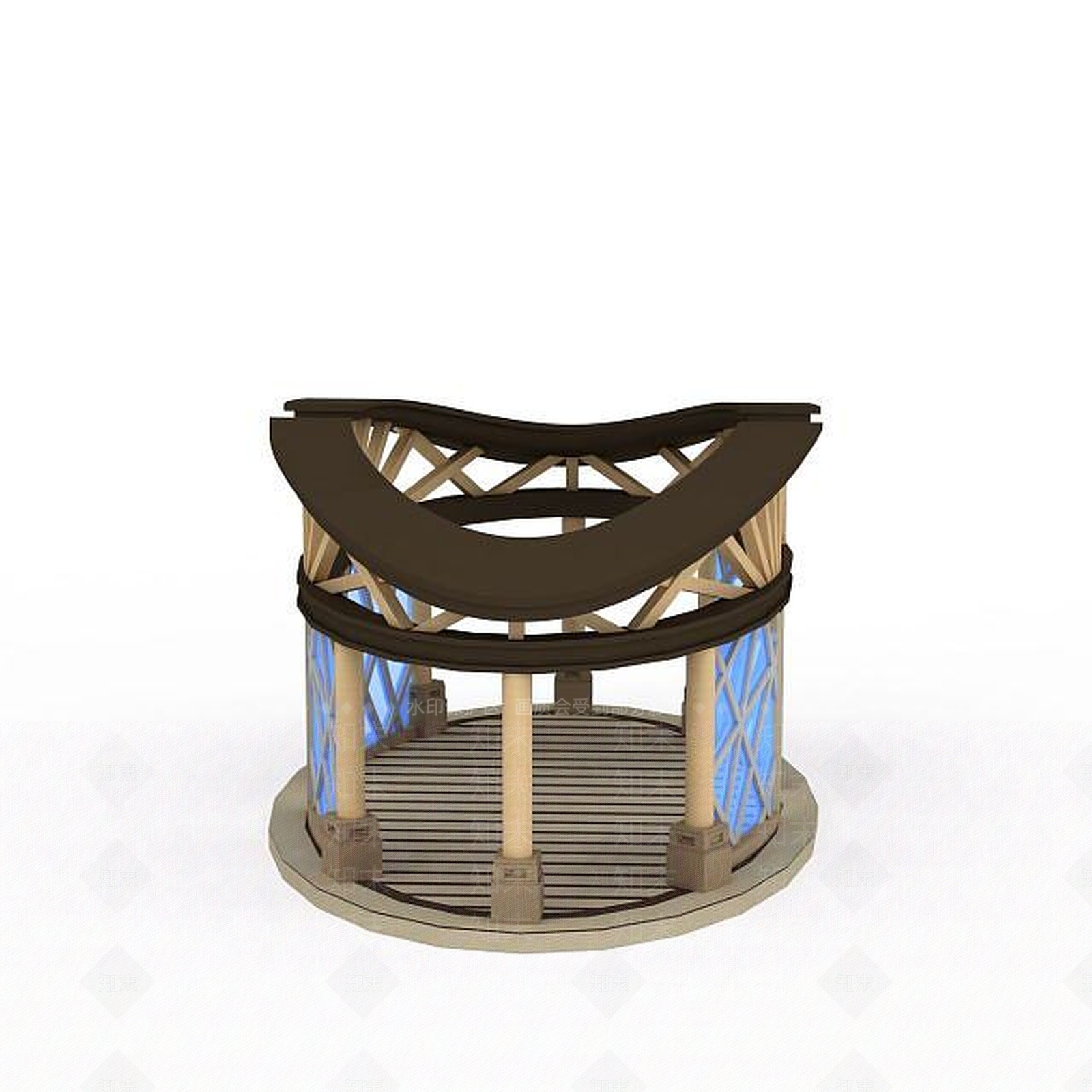 现代其他景观小品3D模型下载【ID:1197927386】