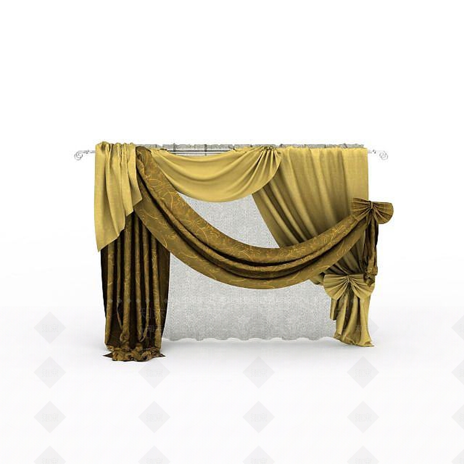 现代摆件组合3D模型下载【ID:1197928529】