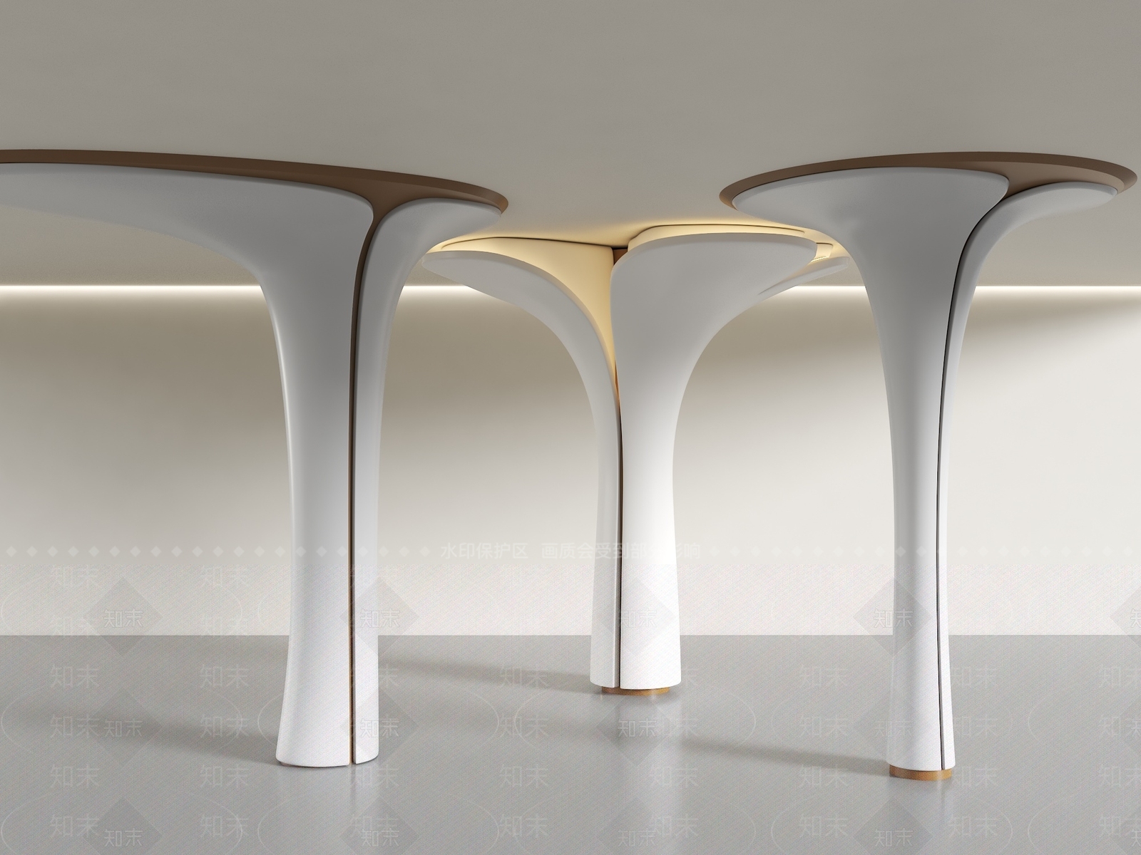 现代柱子3D模型下载【ID:1197937382】