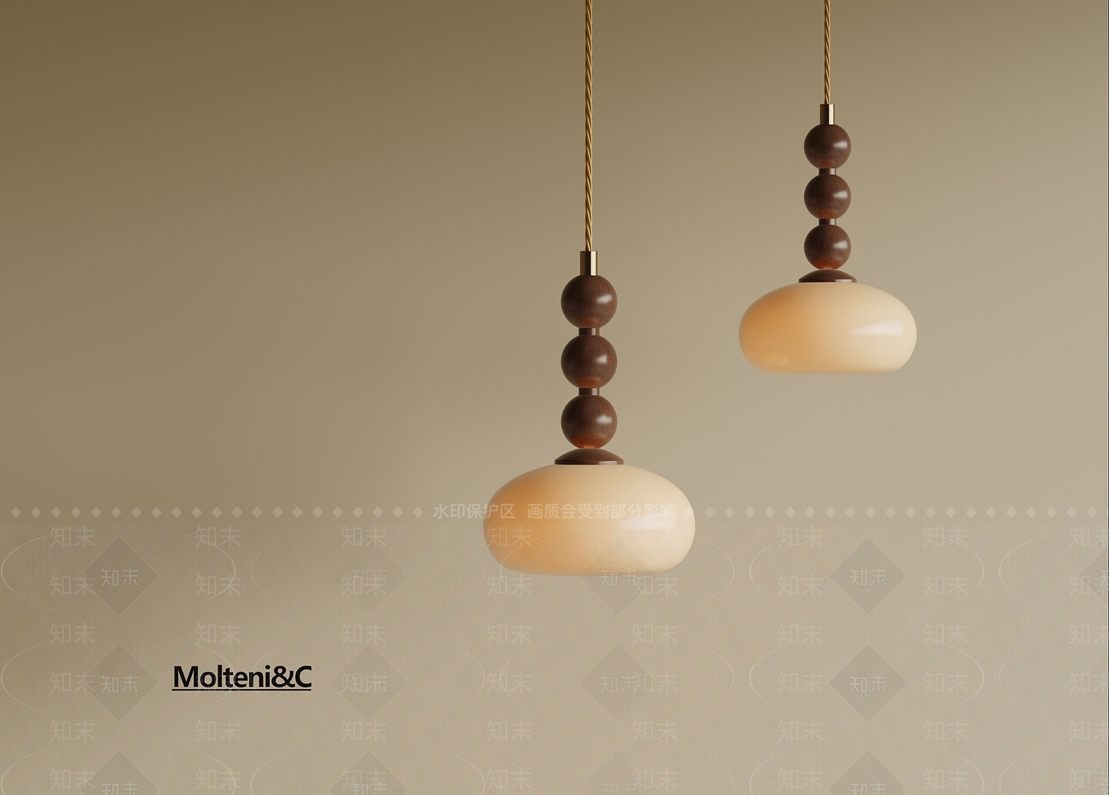 法式中古吊灯3D模型下载【ID:1197938996】