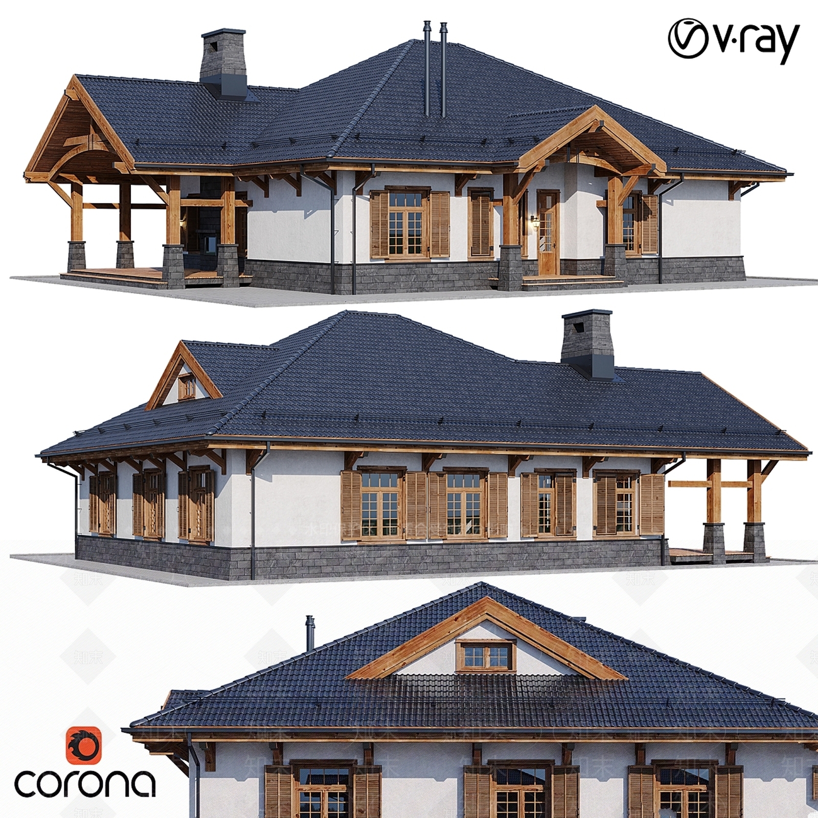 其他建筑外观3D模型下载【ID:1197946061】