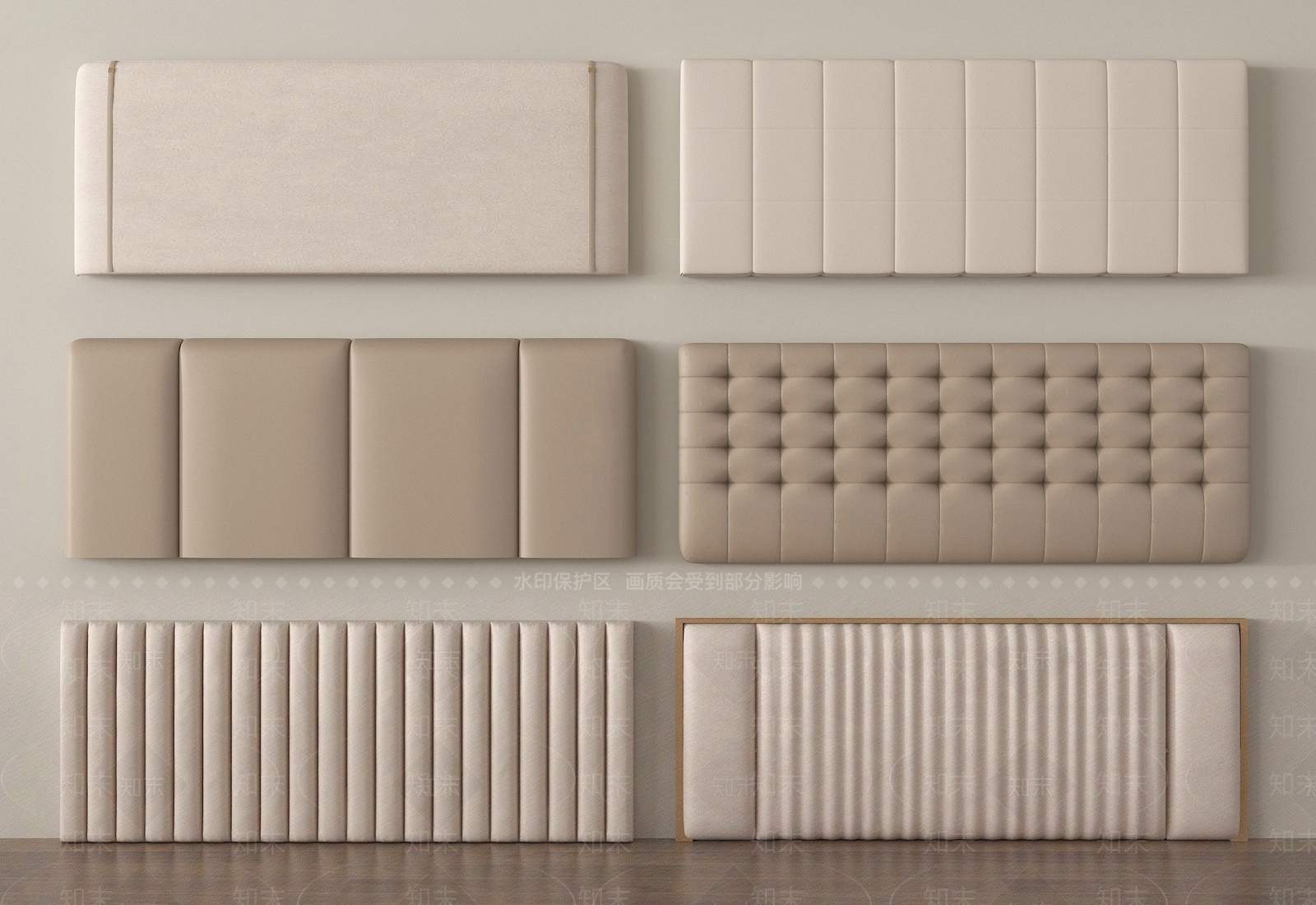 现代床品SU模型下载【ID:1197953143】