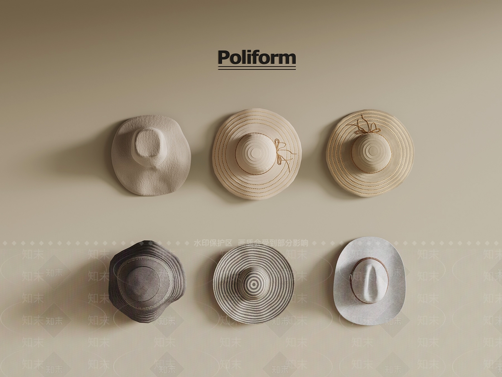 帽子3D模型下载【ID:1197953946】