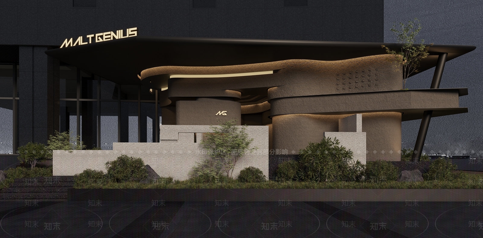 轻奢侘寂酒吧3D模型下载【ID:1197963103】