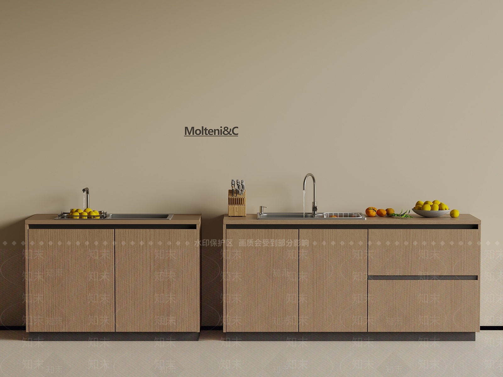 现代水槽SU模型下载【ID:1197961280】