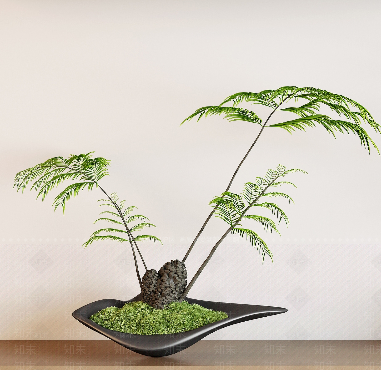 盆栽SU模型下载【ID:1197963465】