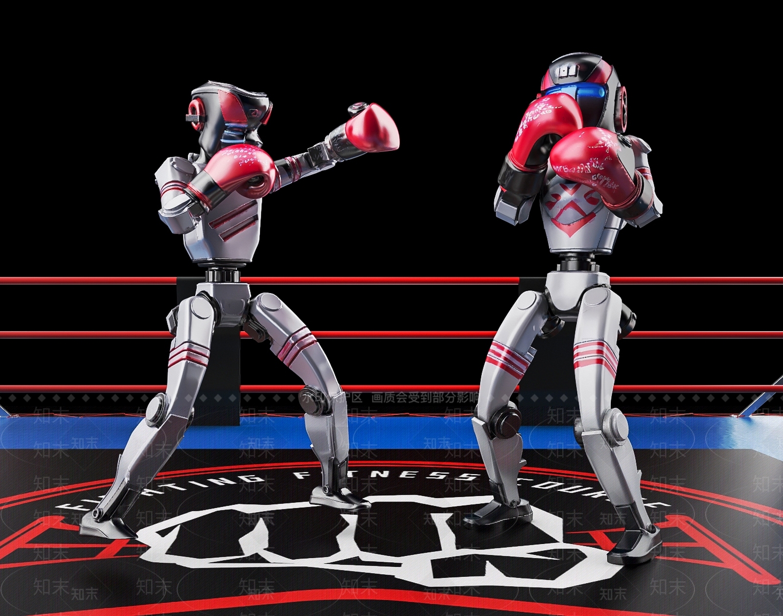 现代智能导购机器人3D模型下载【ID:1197964448】