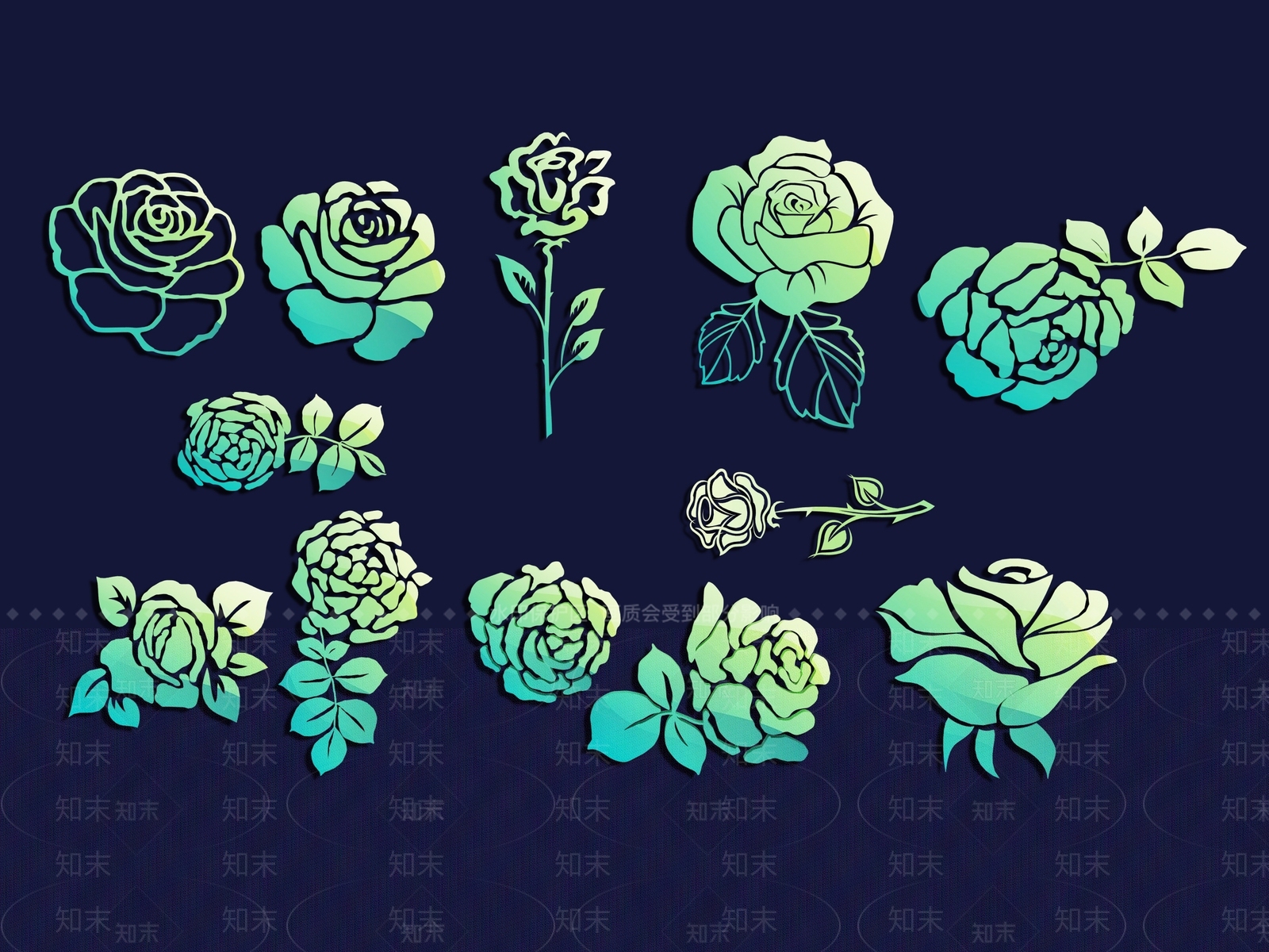 花草SU模型下载【ID:1197970204】
