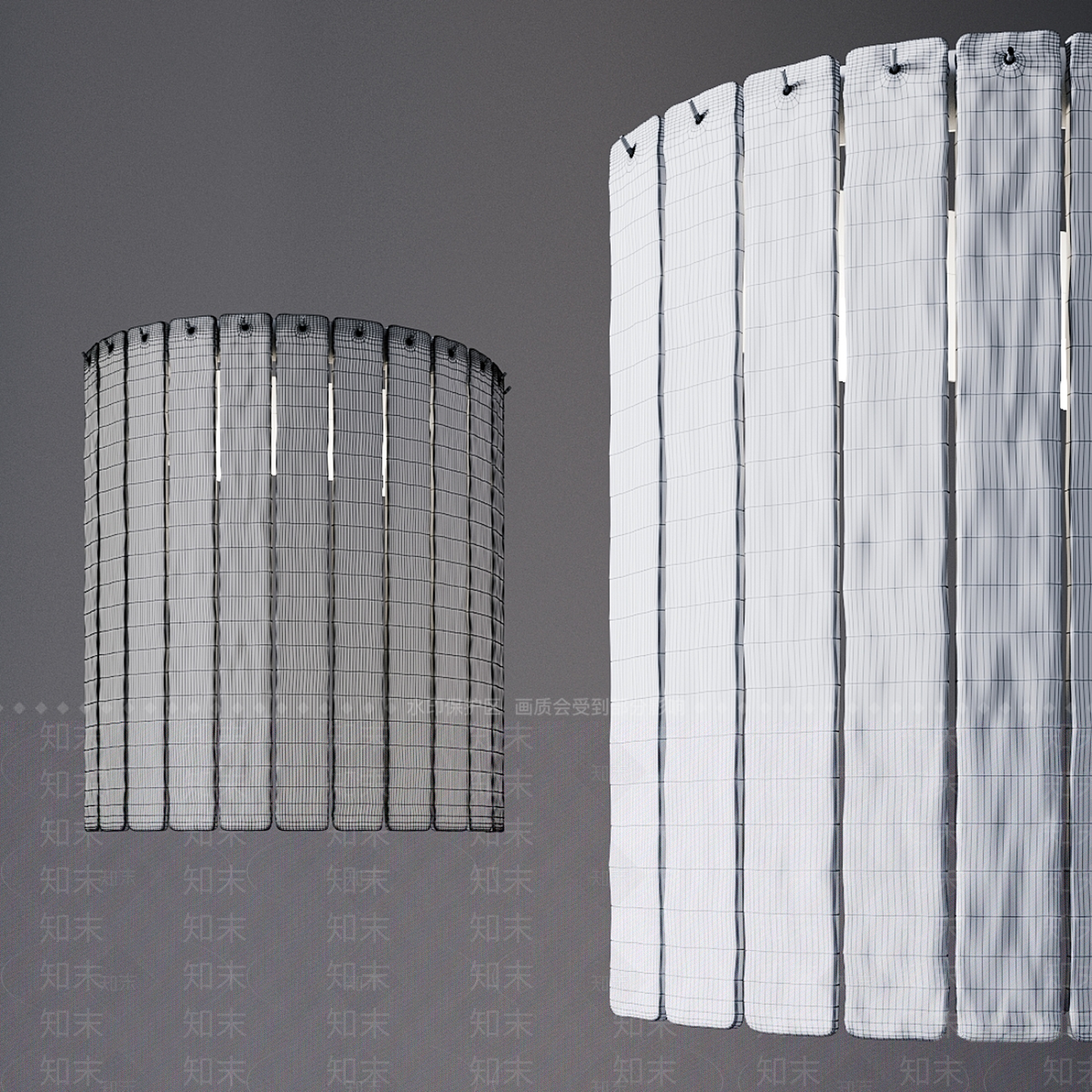 现代意式壁灯3D模型下载【ID:1197978646】