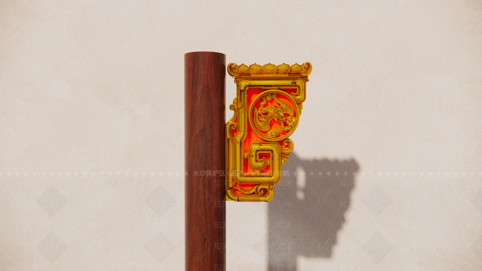 中式古建筑SU模型下载【ID:1197985656】