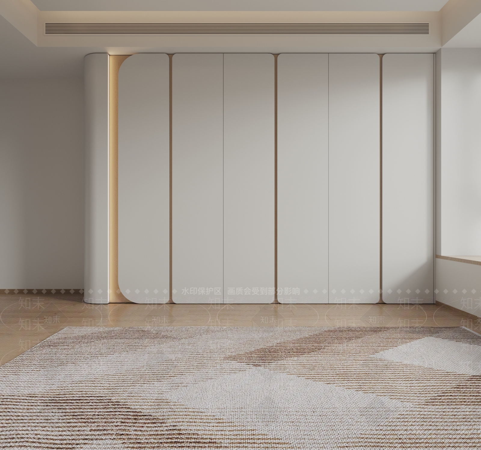 现代衣柜3D模型下载【ID:1197986954】