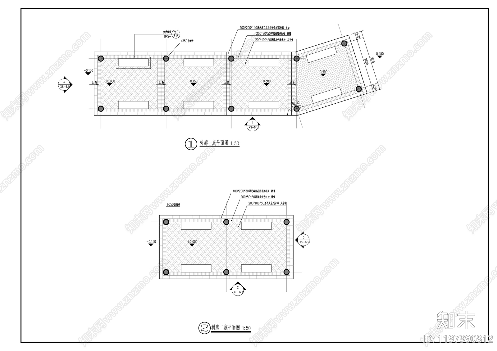 其他公园景观cad施工图下载【ID:1197990812】