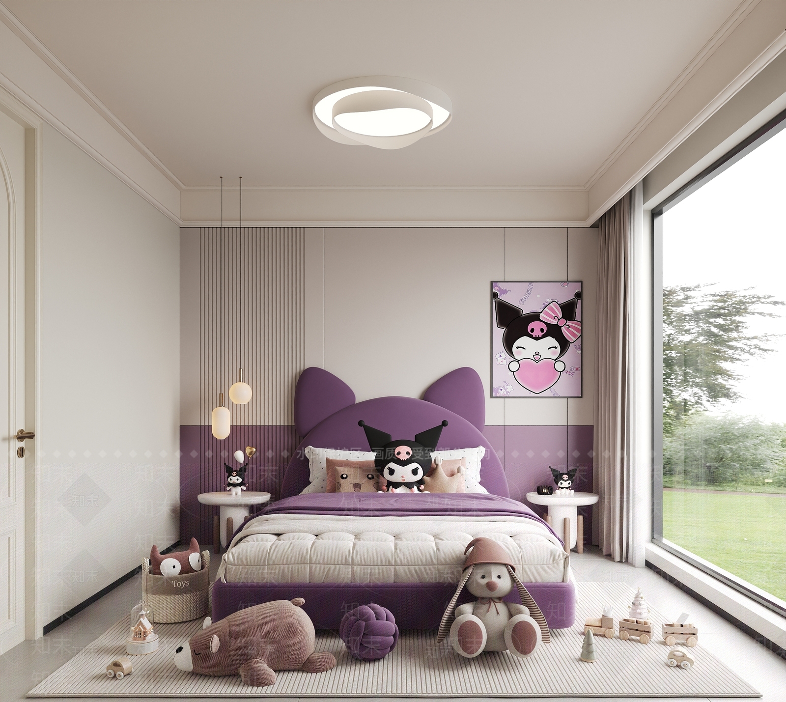 现代简约家居卧室3D模型下载【ID:1197997863】