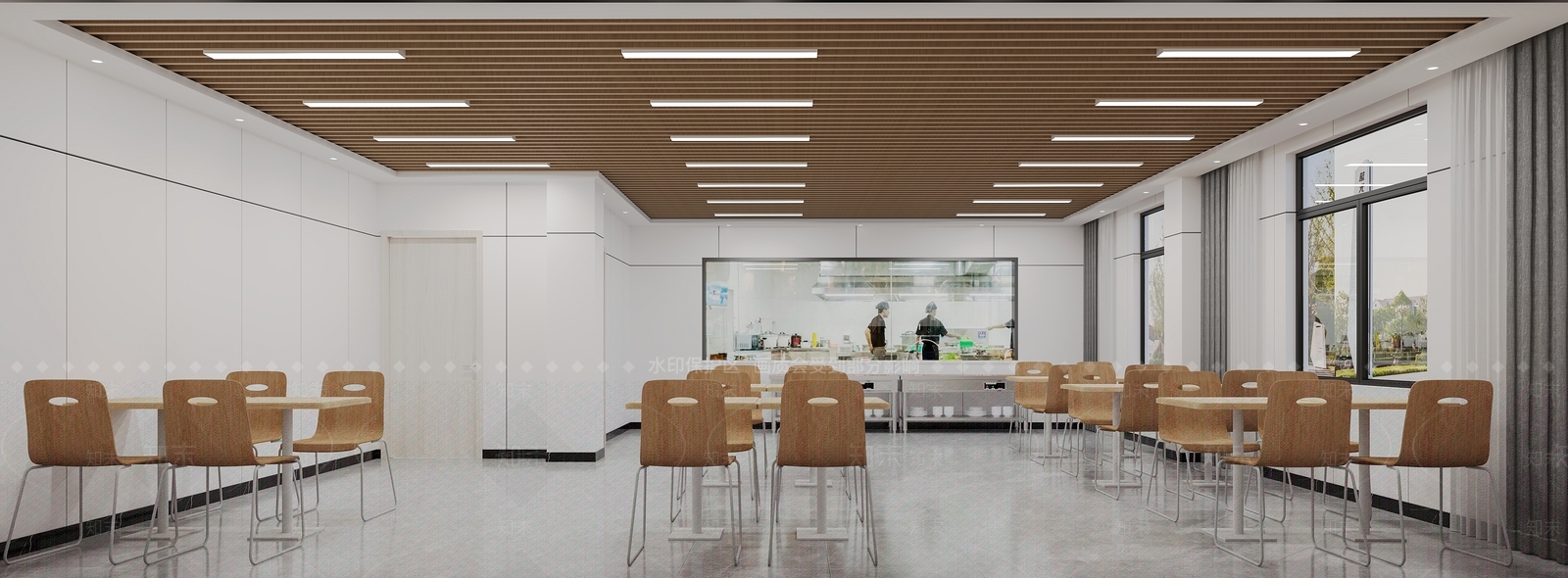现代其他餐饮空间3D模型下载【ID:1197999818】