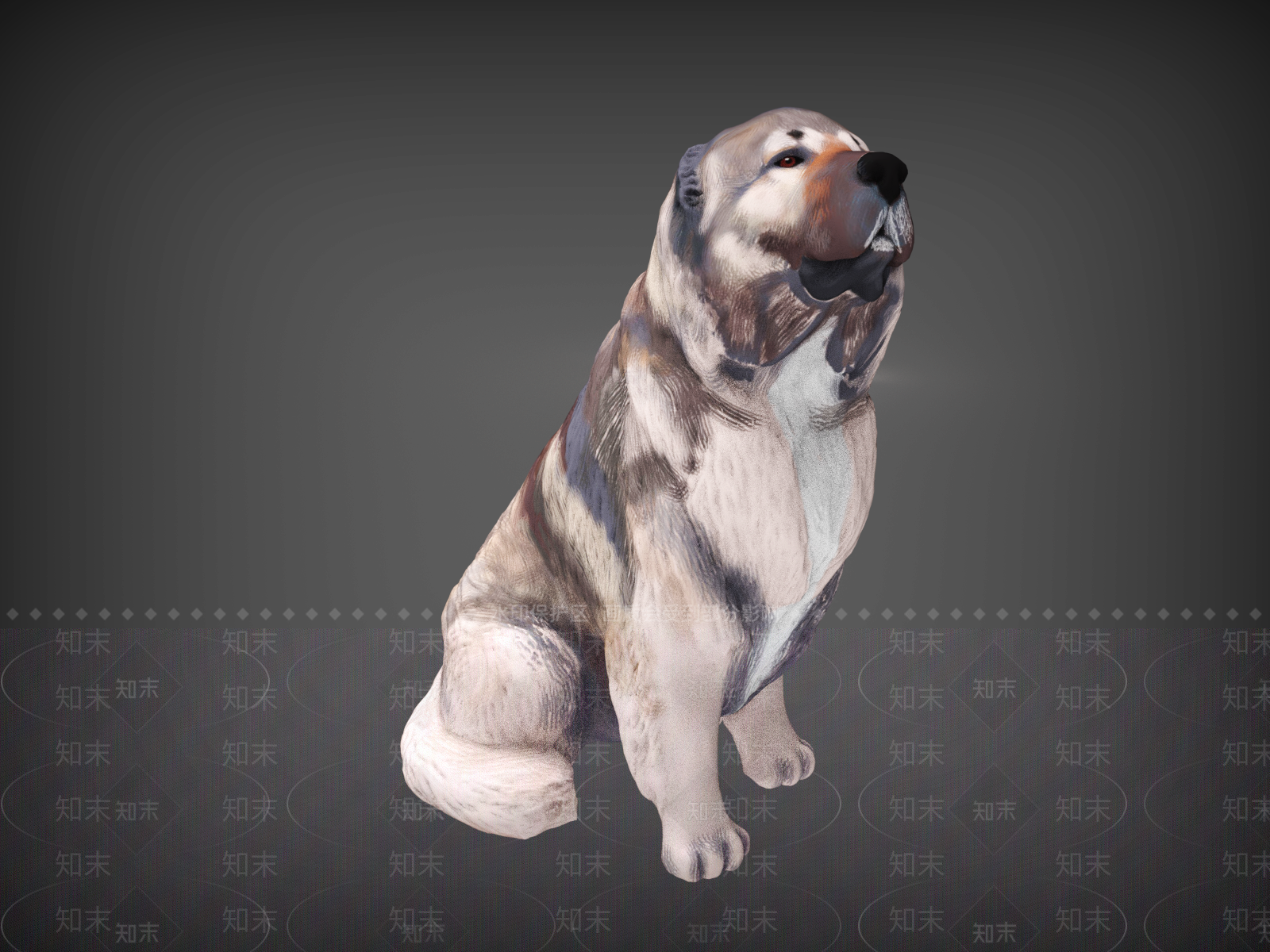 狗3D模型下载【ID:1198005528】