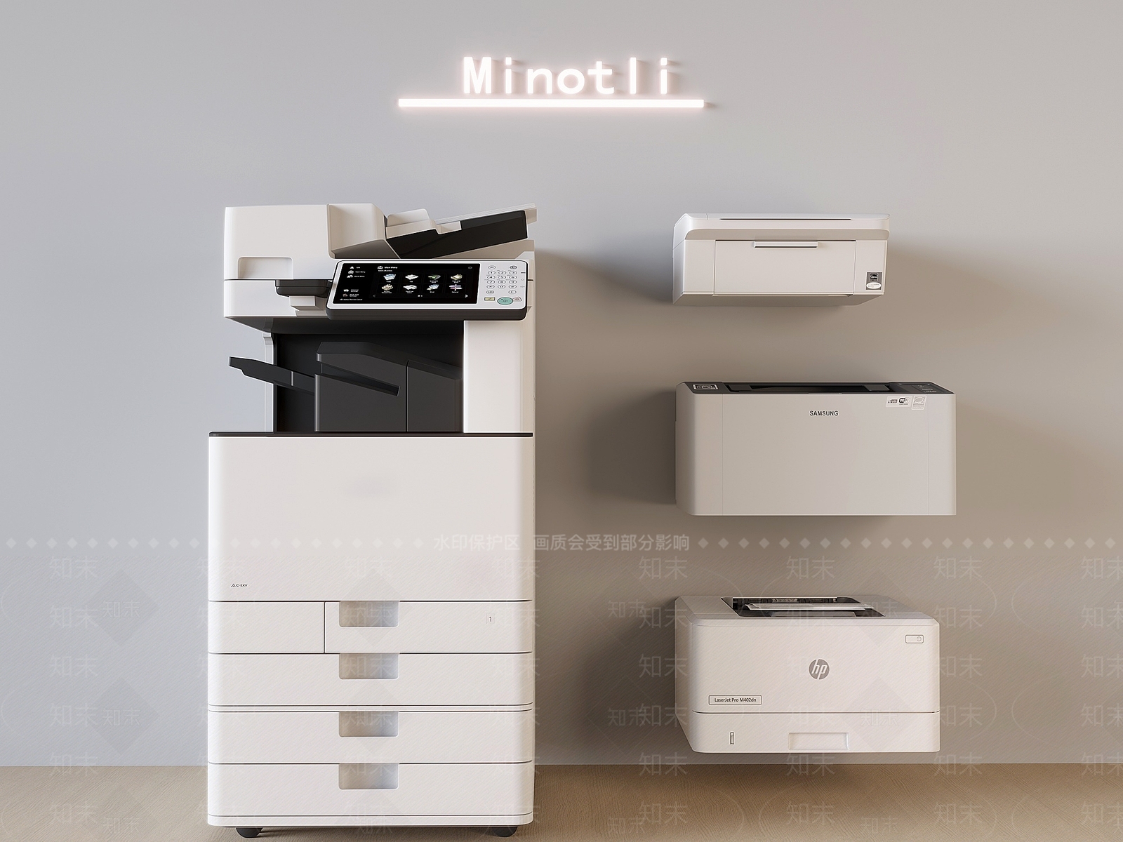 打印机3D模型下载【ID:1198017296】