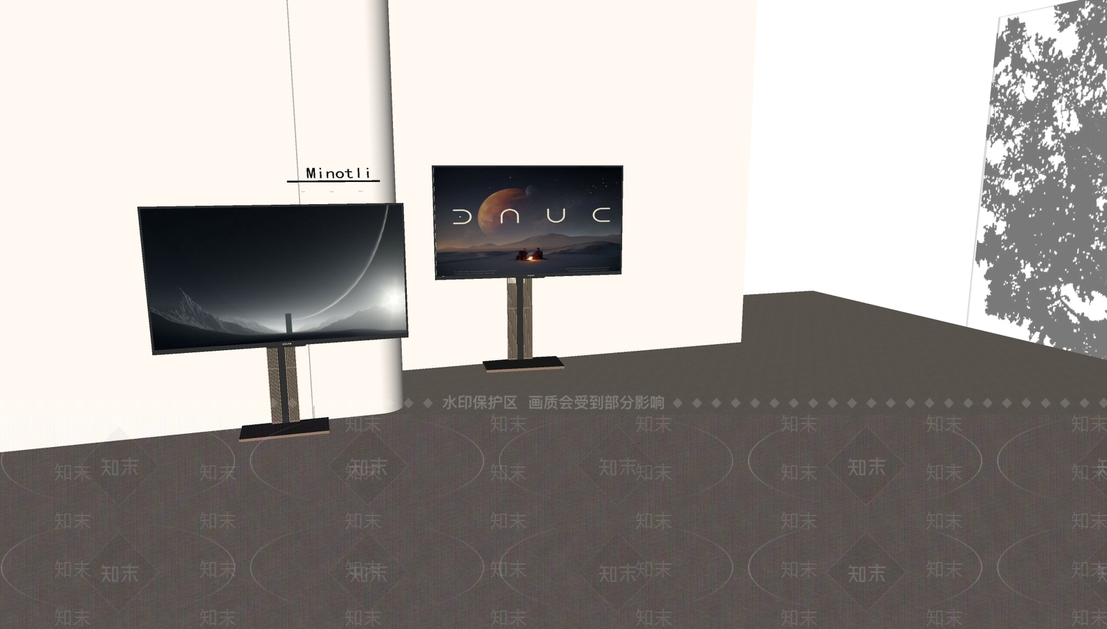 电视SU模型下载【ID:1198017882】