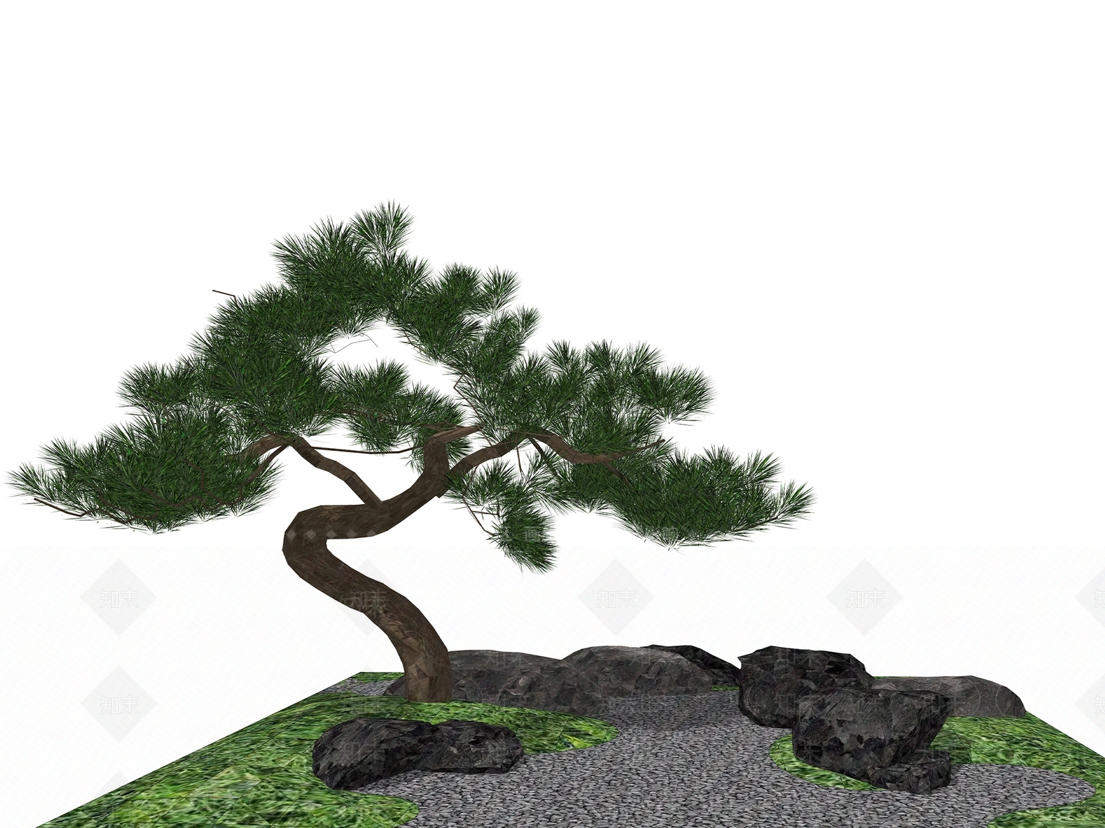 乔木SU模型下载【ID:1198018800】
