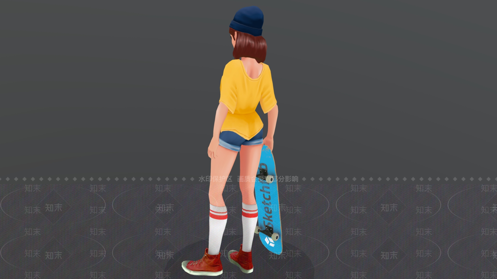 女人3D模型下载【ID:1198021777】