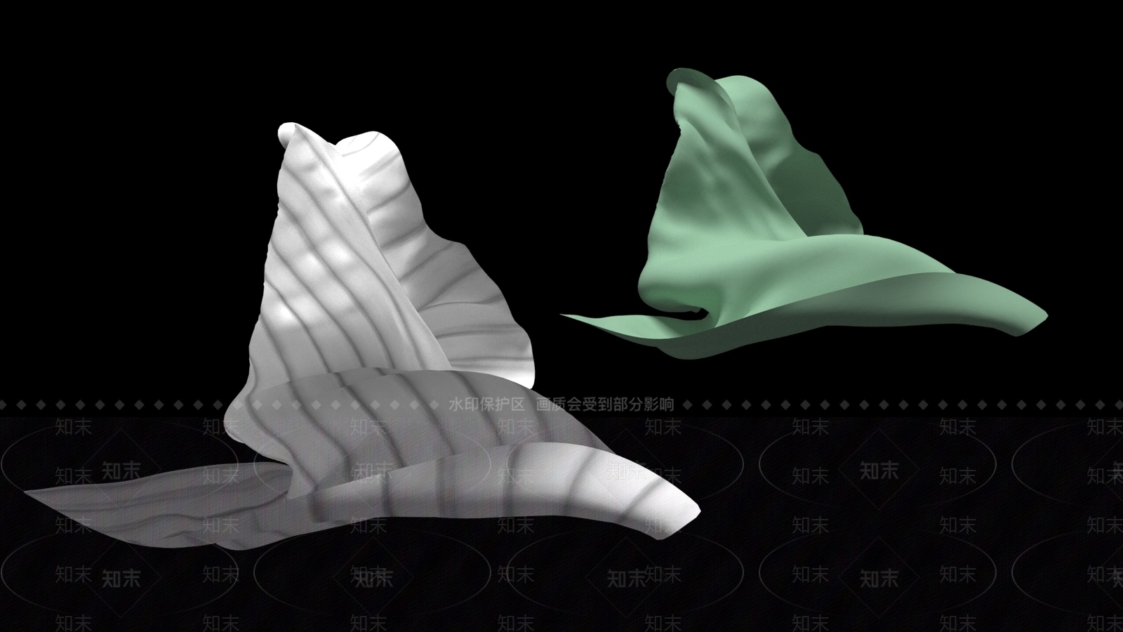 现代景观雕塑3D模型下载【ID:1198030598】