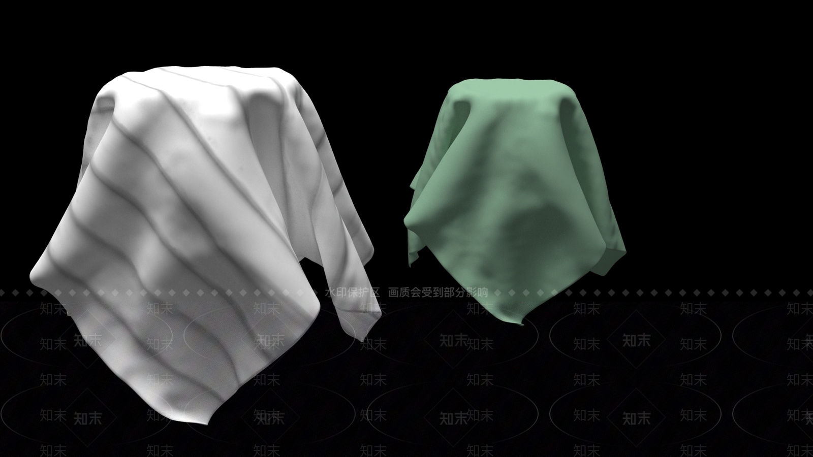 现代景观雕塑3D模型下载【ID:1198030814】