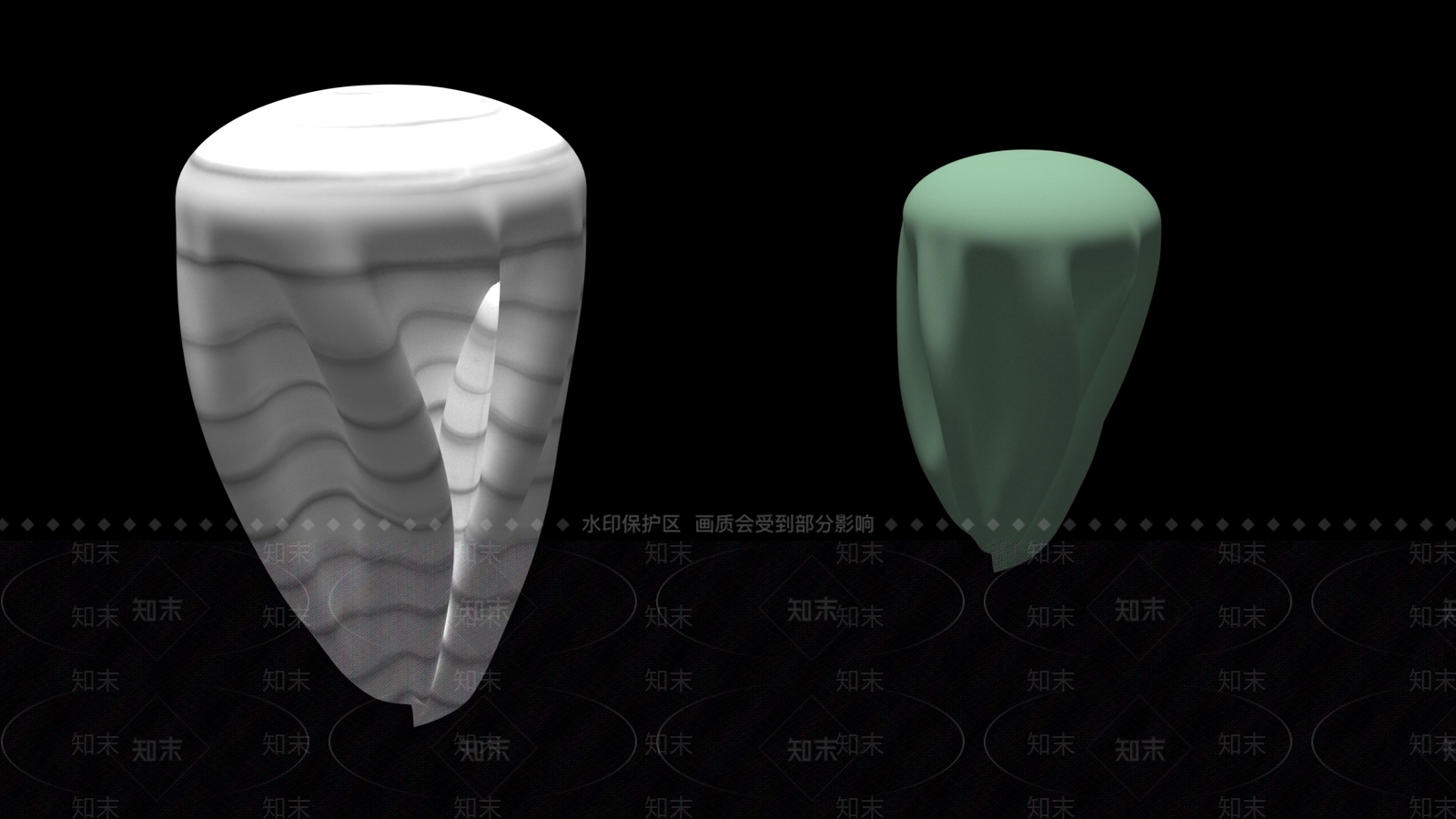 现代景观雕塑3D模型下载【ID:1198030960】