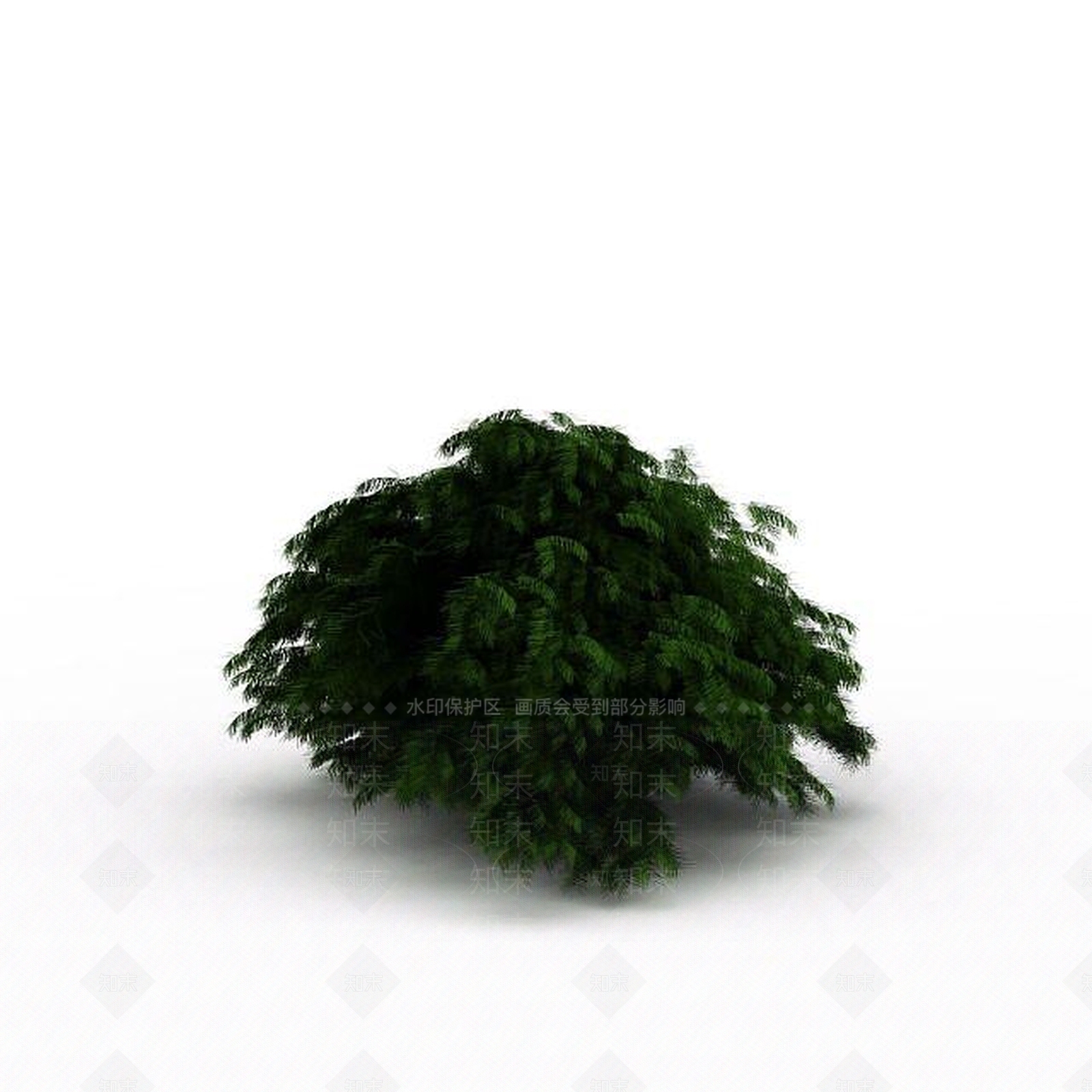 现代绿色灌木丛3D模型下载【ID:1198031230】