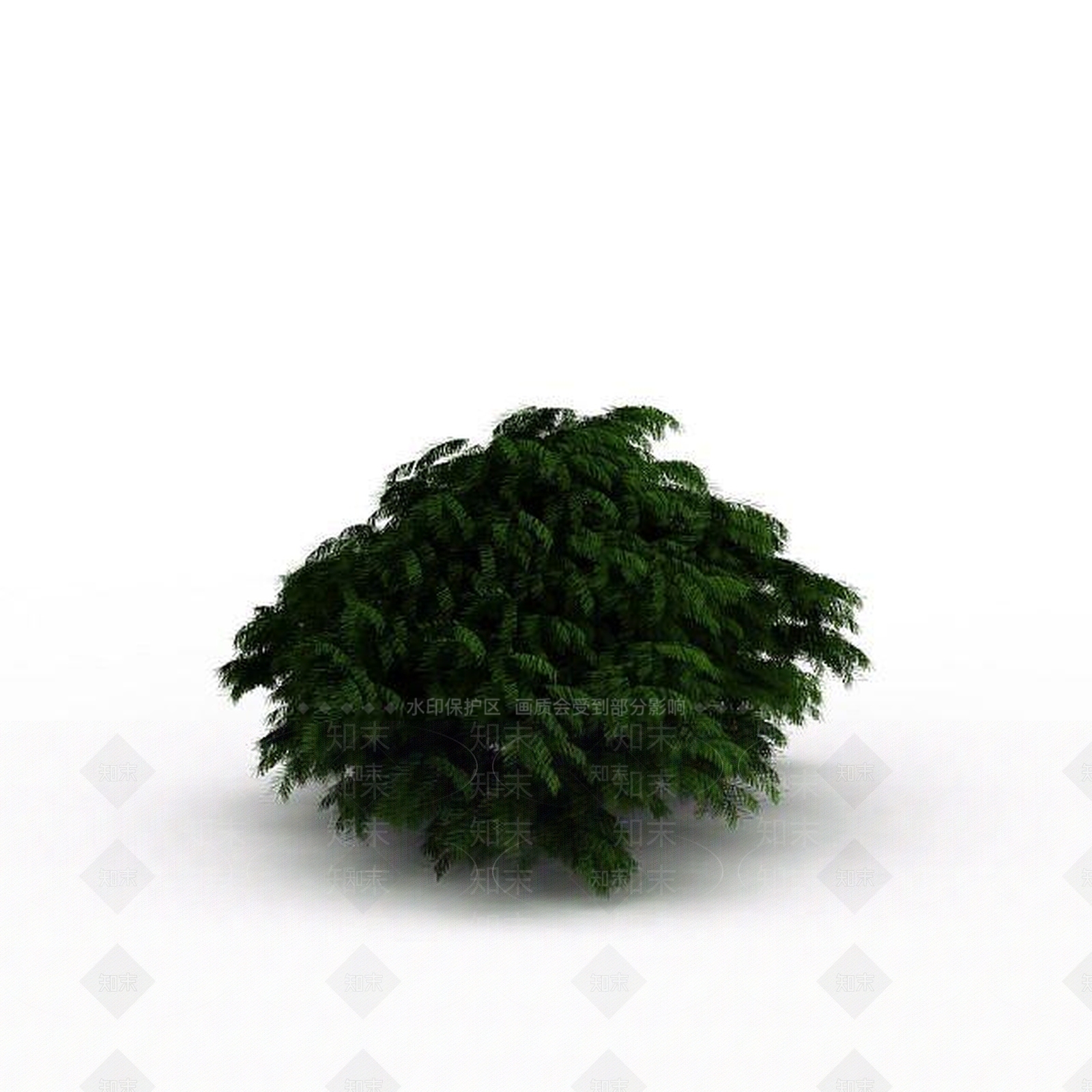 现代绿色灌木丛3D模型下载【ID:1198031230】