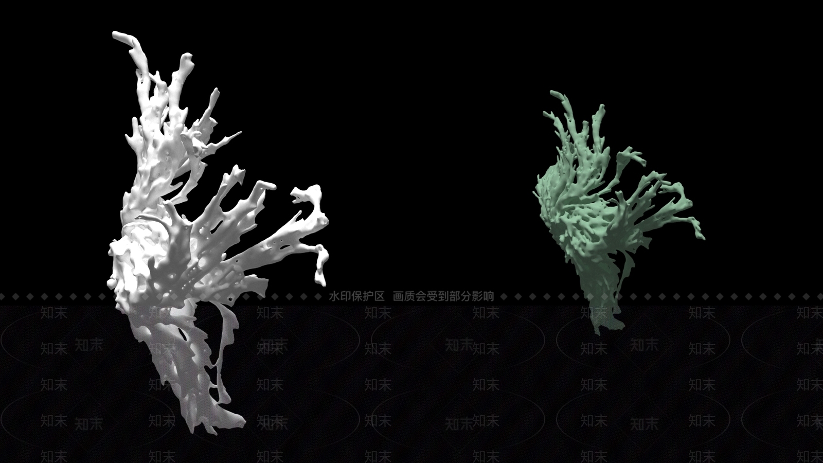 现代景观雕塑3D模型下载【ID:1198031313】