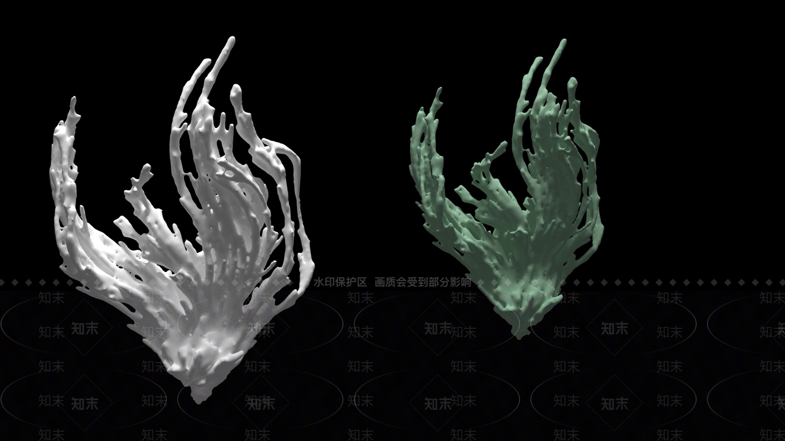 现代景观雕塑3D模型下载【ID:1198031473】