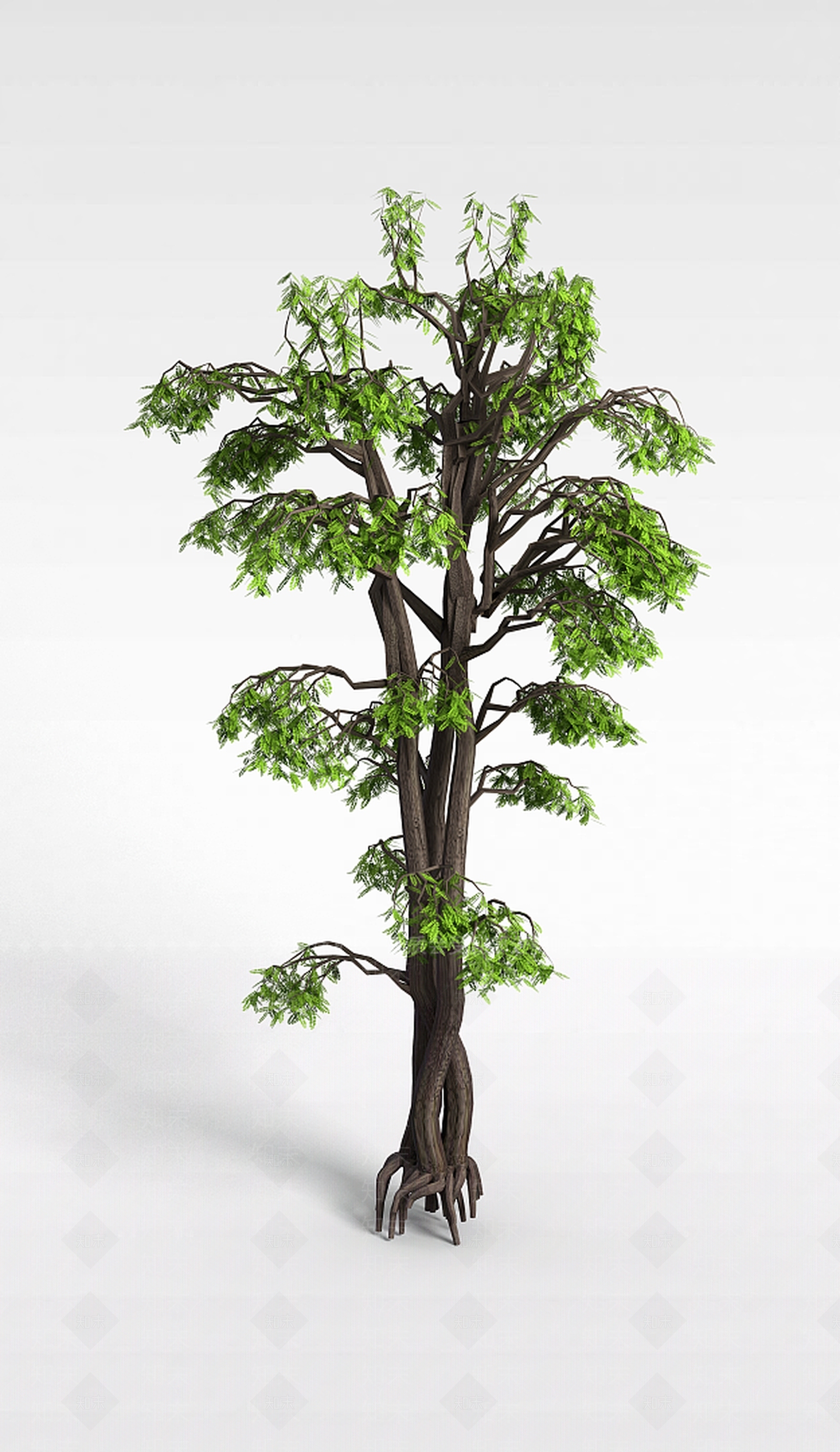 现代游戏动漫植物3D模型下载【ID:1198033484】