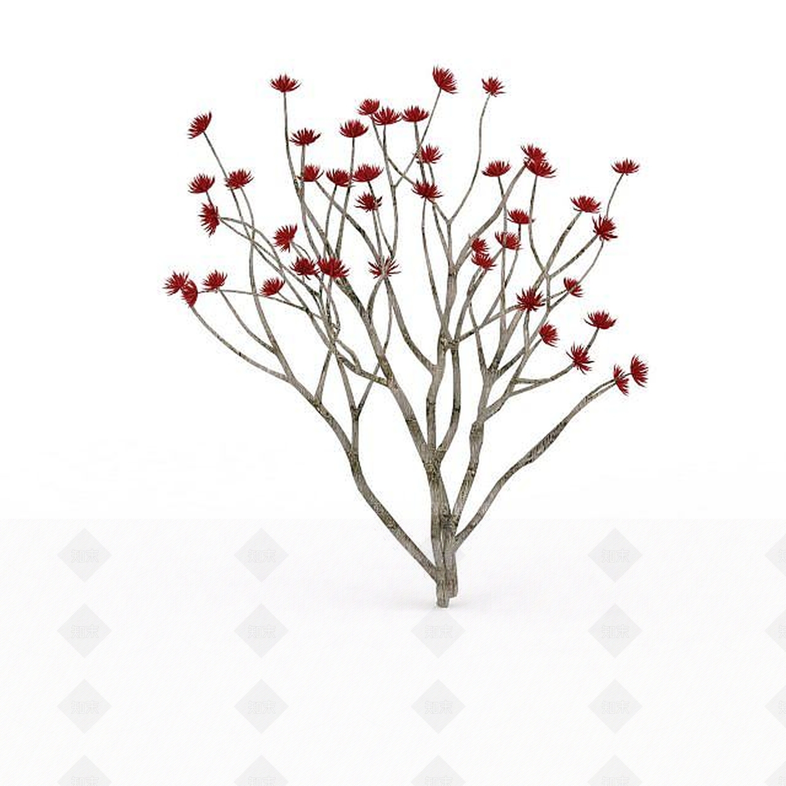 现代园林景观植物3D模型下载【ID:1198034117】