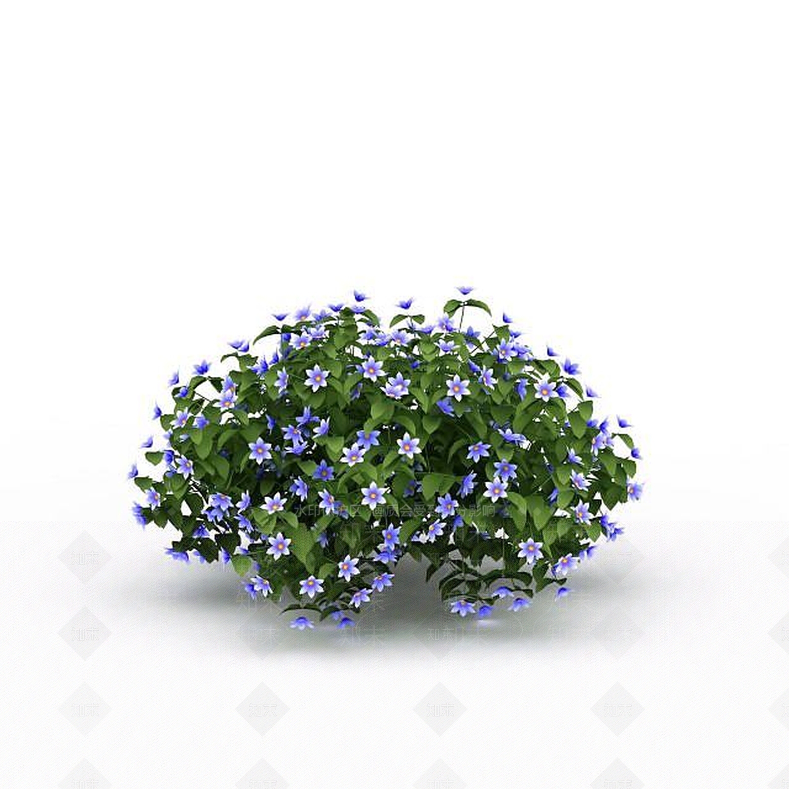 现代植物花草3D模型下载【ID:1198036397】
