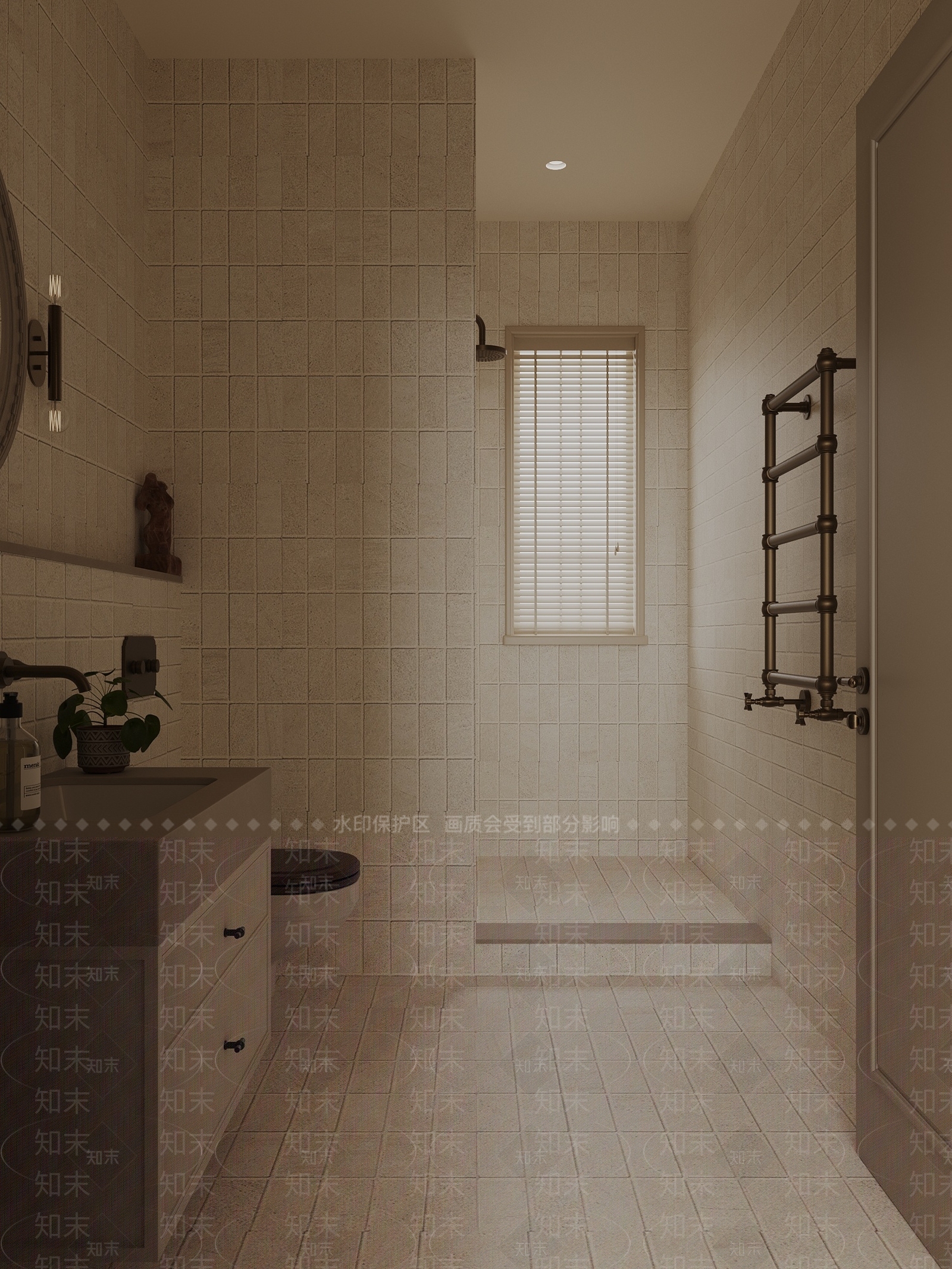 北欧卫生间3D模型下载【ID:1198045623】