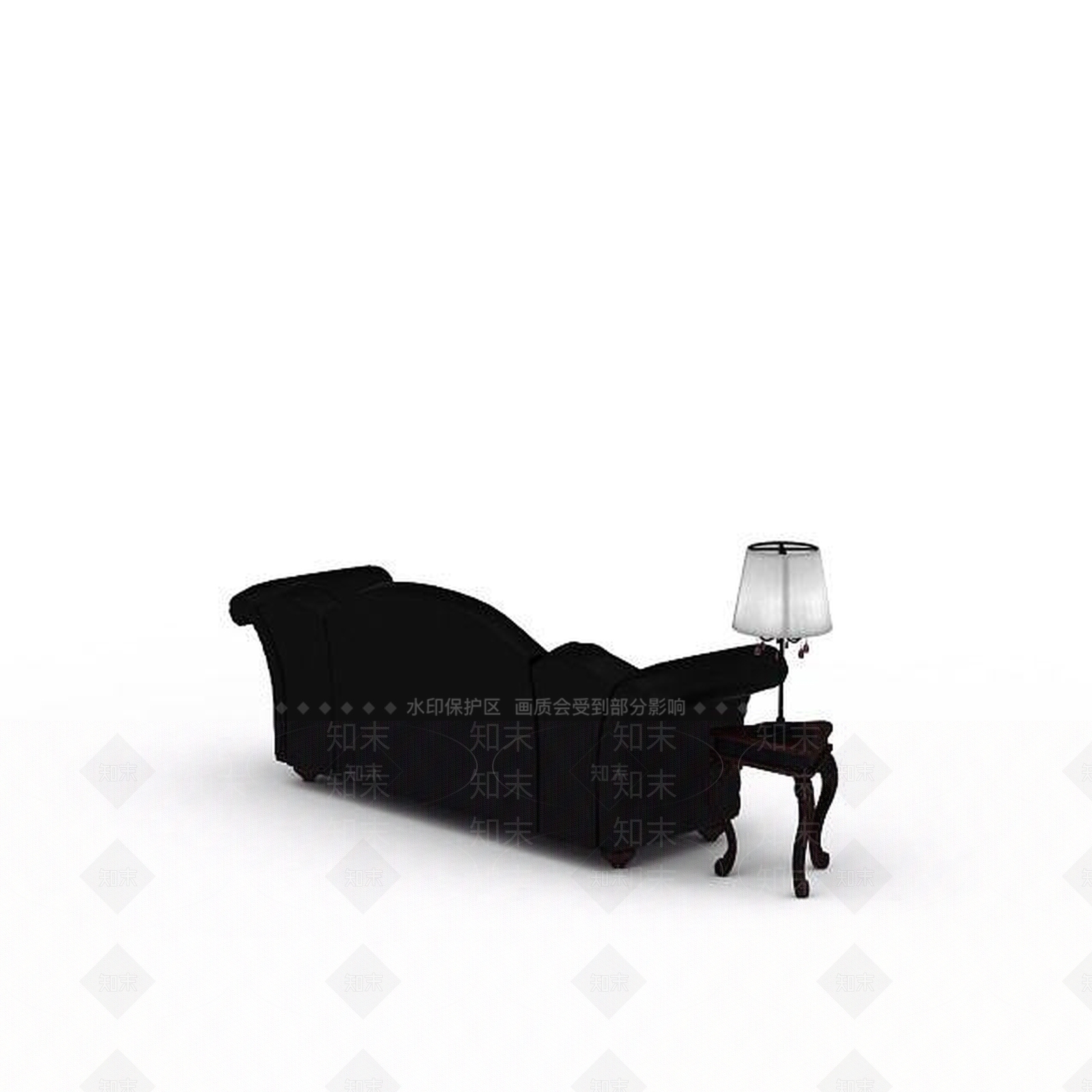 现代室内休闲沙发3D模型下载【ID:1198041462】