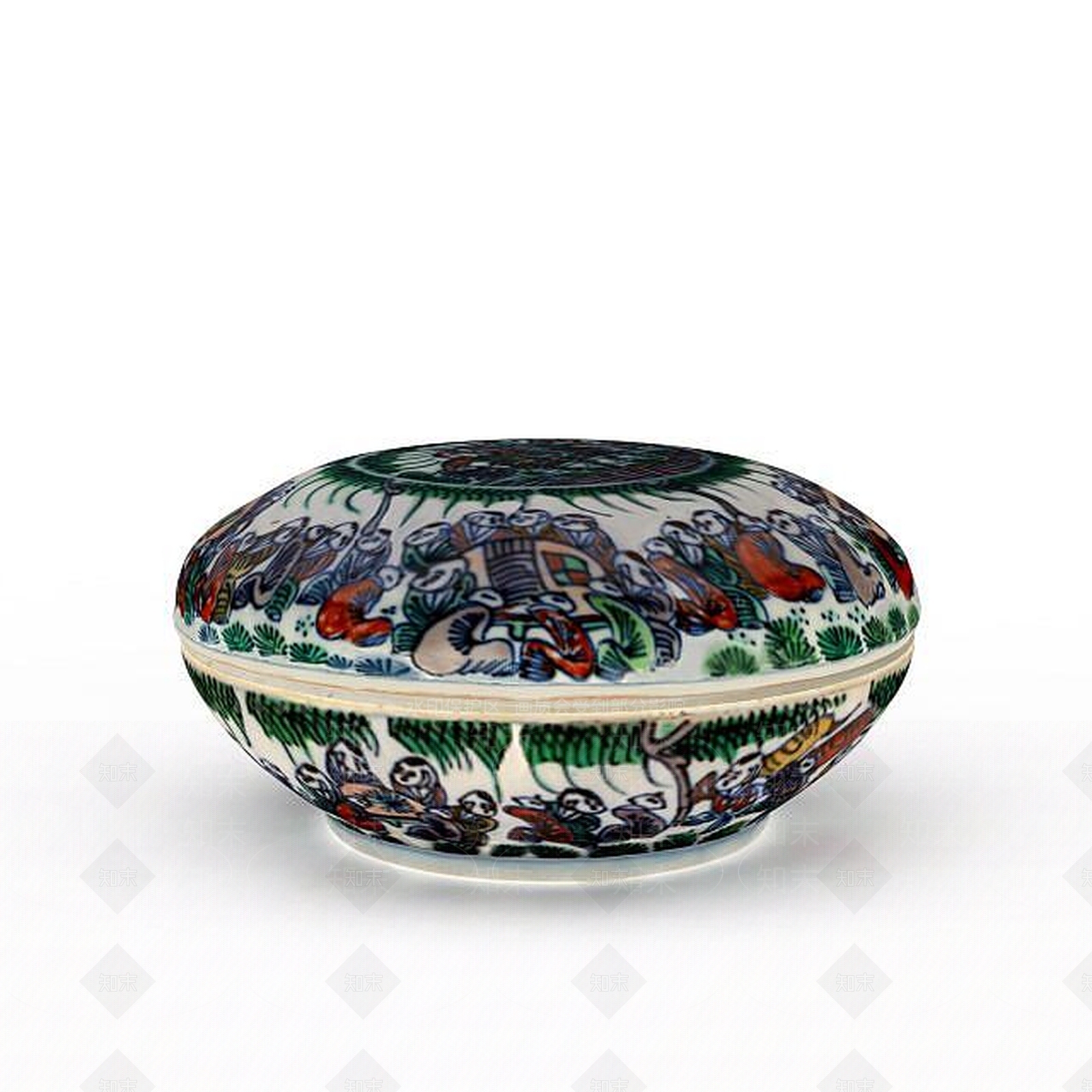 现代古代瓷器3D模型下载【ID:1198041948】