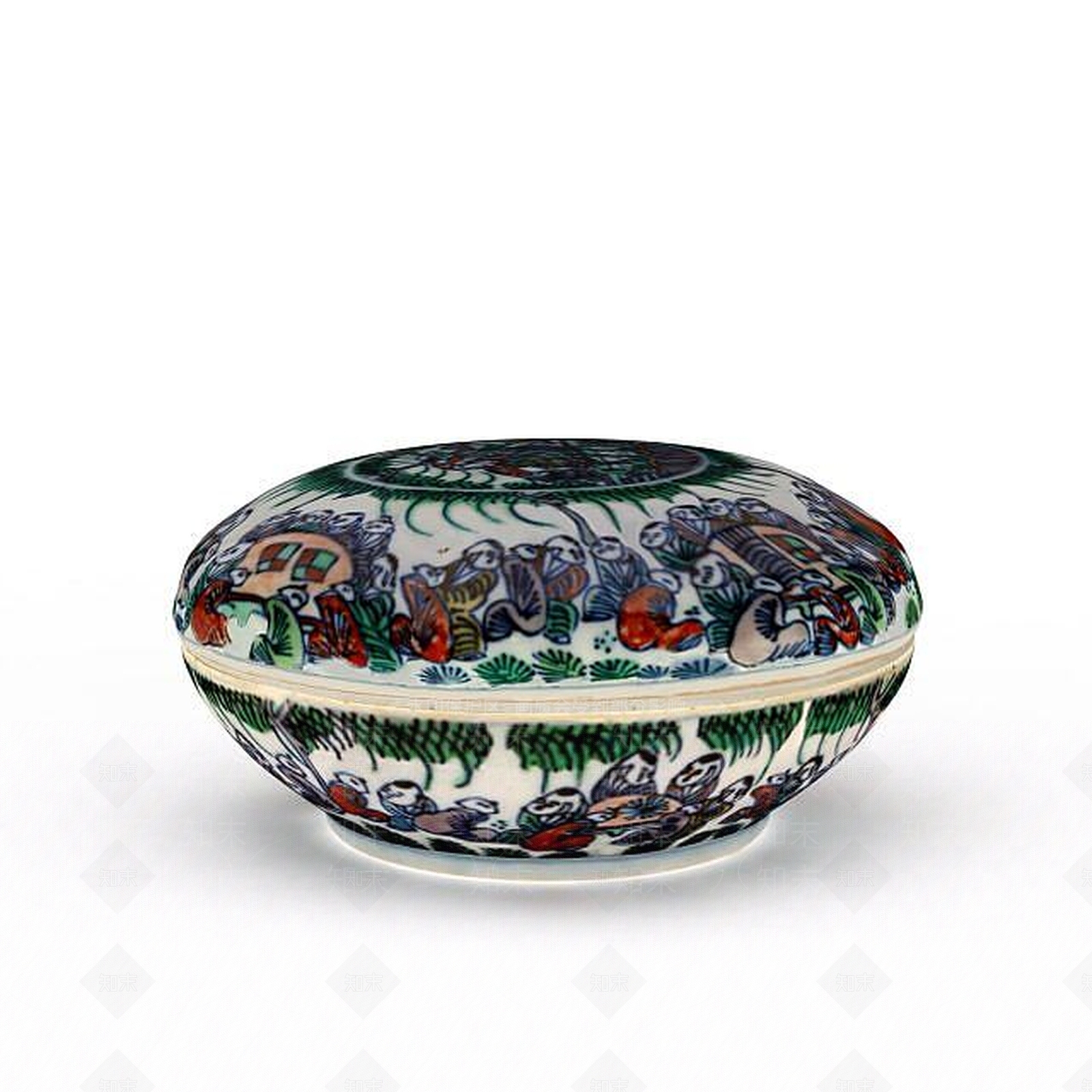 现代古代瓷器3D模型下载【ID:1198041948】