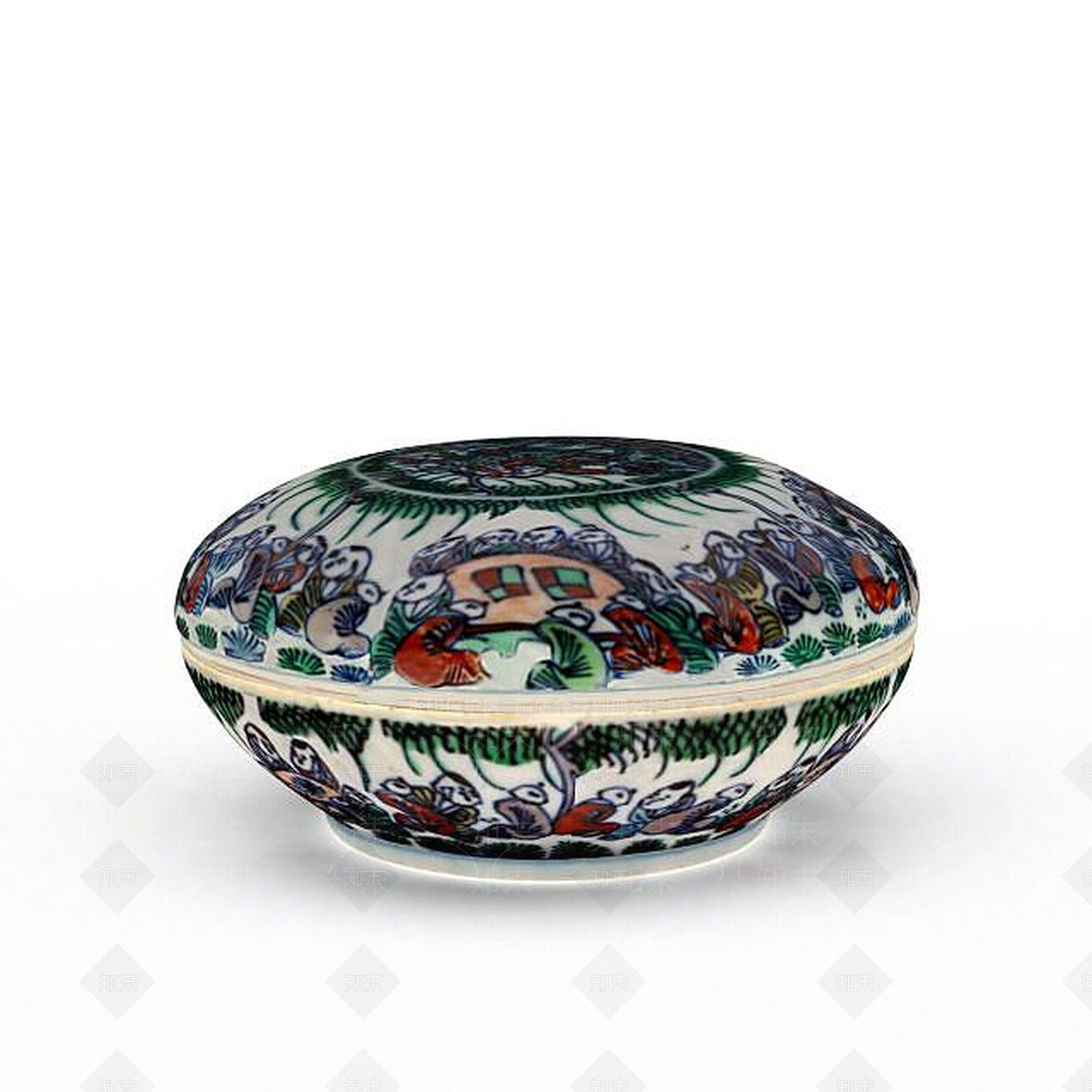 现代古代瓷器3D模型下载【ID:1198041948】