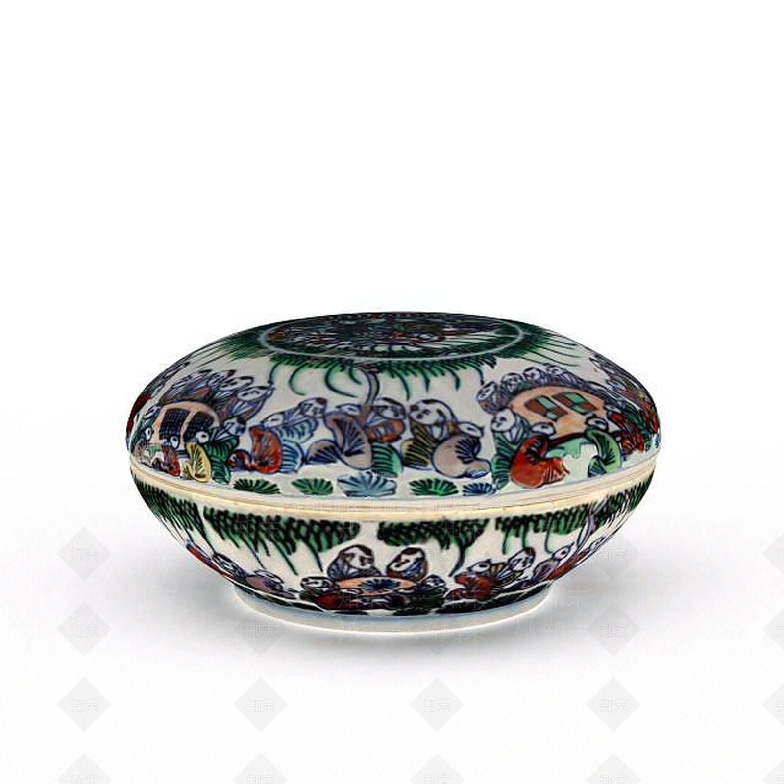 现代古代瓷器3D模型下载【ID:1198041948】