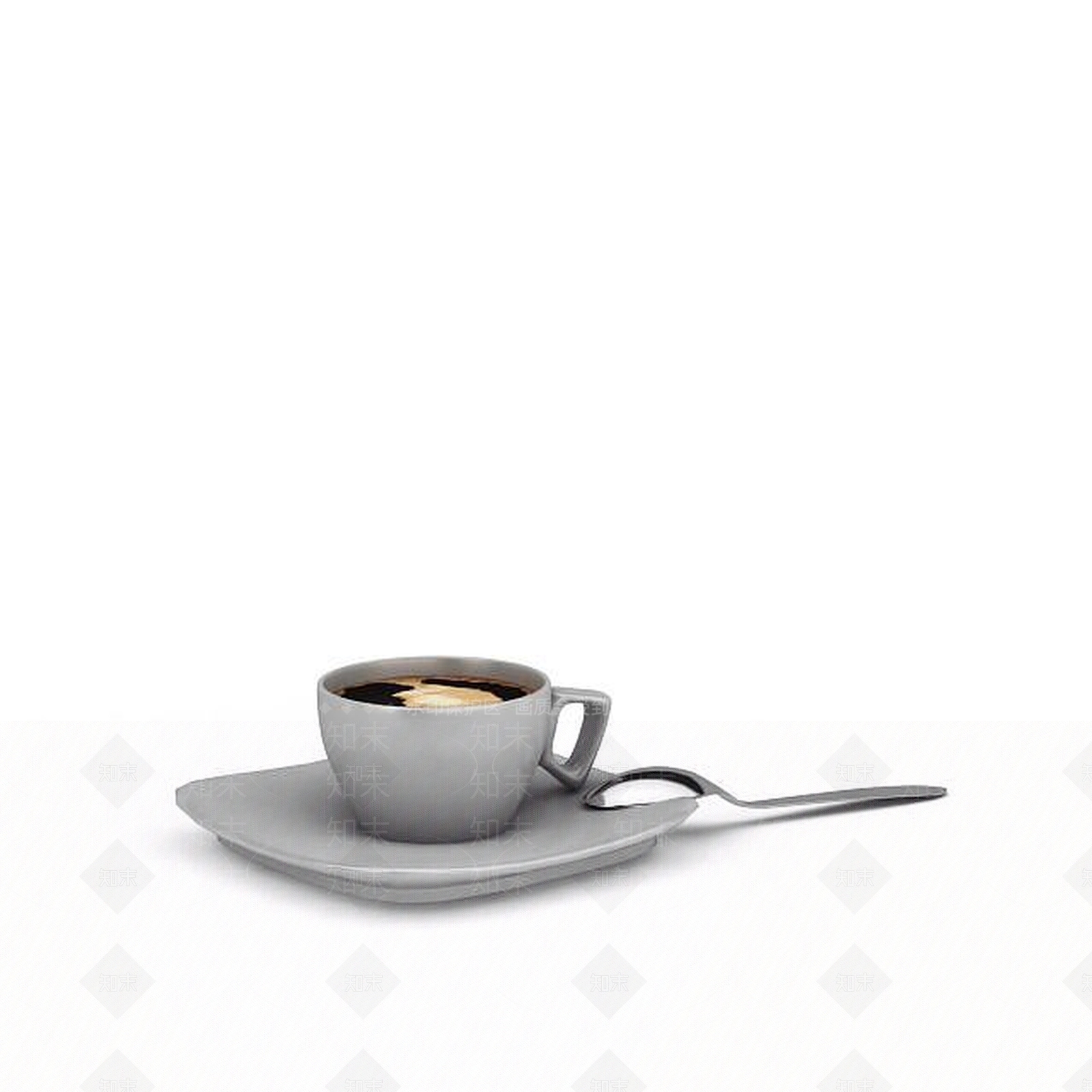 现代咖啡杯3D模型下载【ID:1198042319】