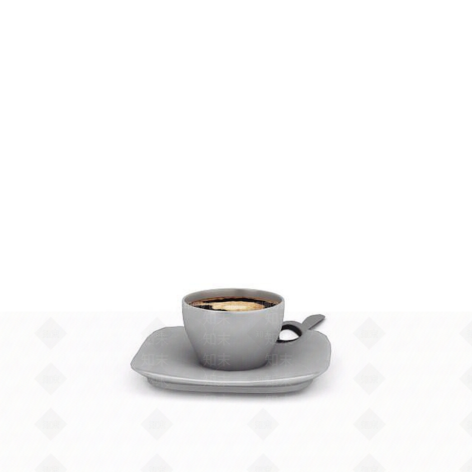 现代咖啡杯3D模型下载【ID:1198042319】