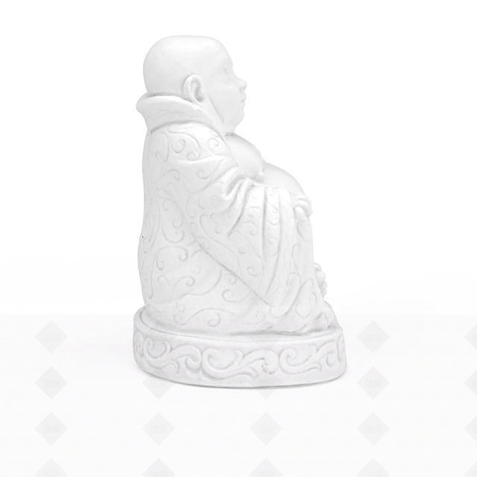 现代大肚弥勒佛雕塑3D模型下载【ID:1198045413】