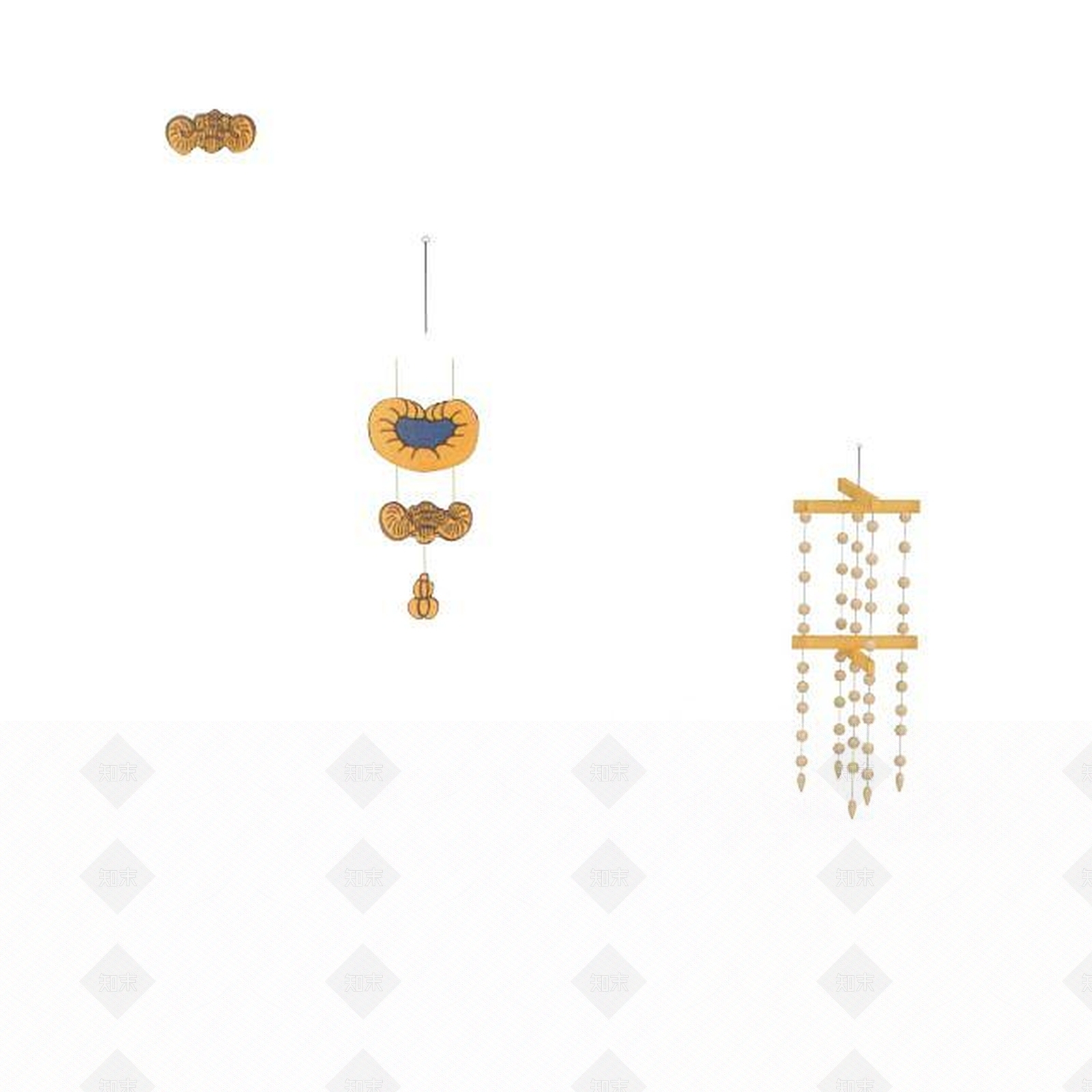 现代店铺挂饰3D模型下载【ID:1198045958】