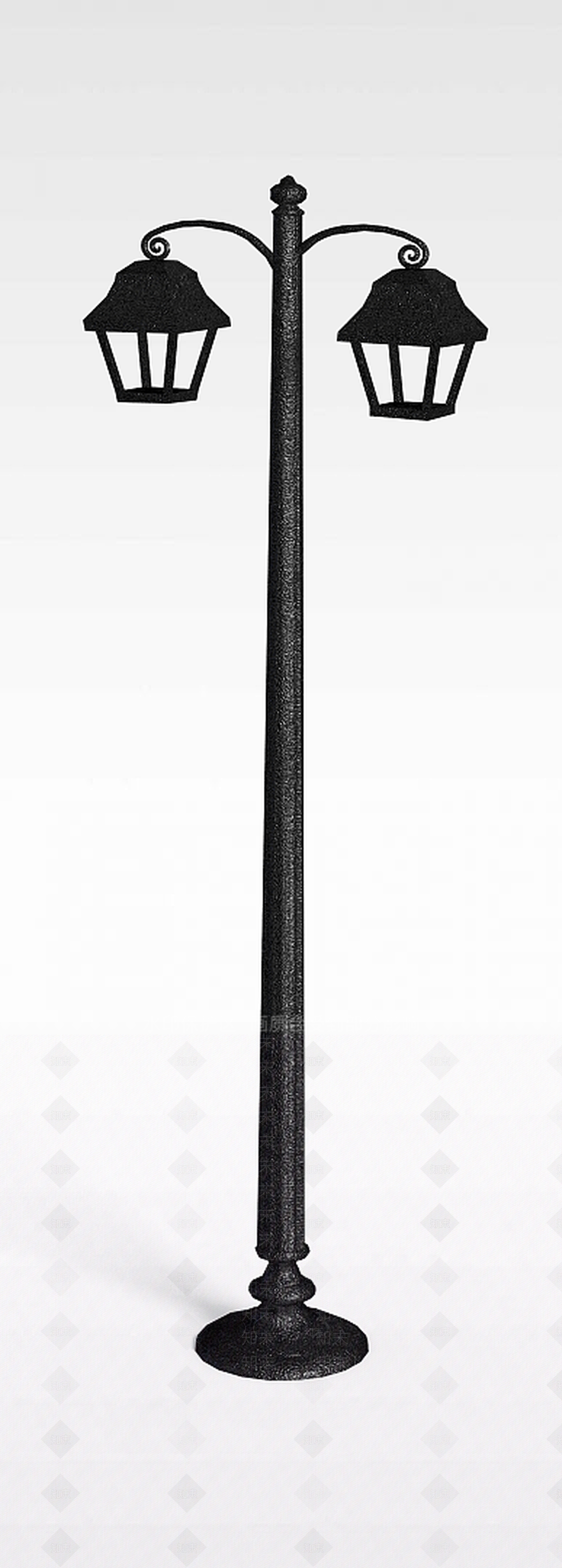 欧式古典欧式路灯3D模型下载【ID:1198048053】