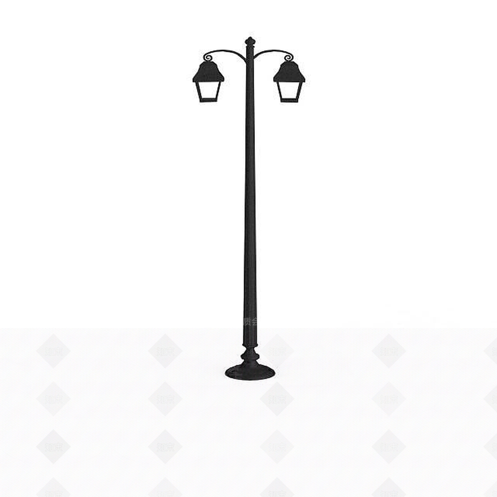 欧式古典欧式路灯3D模型下载【ID:1198048053】