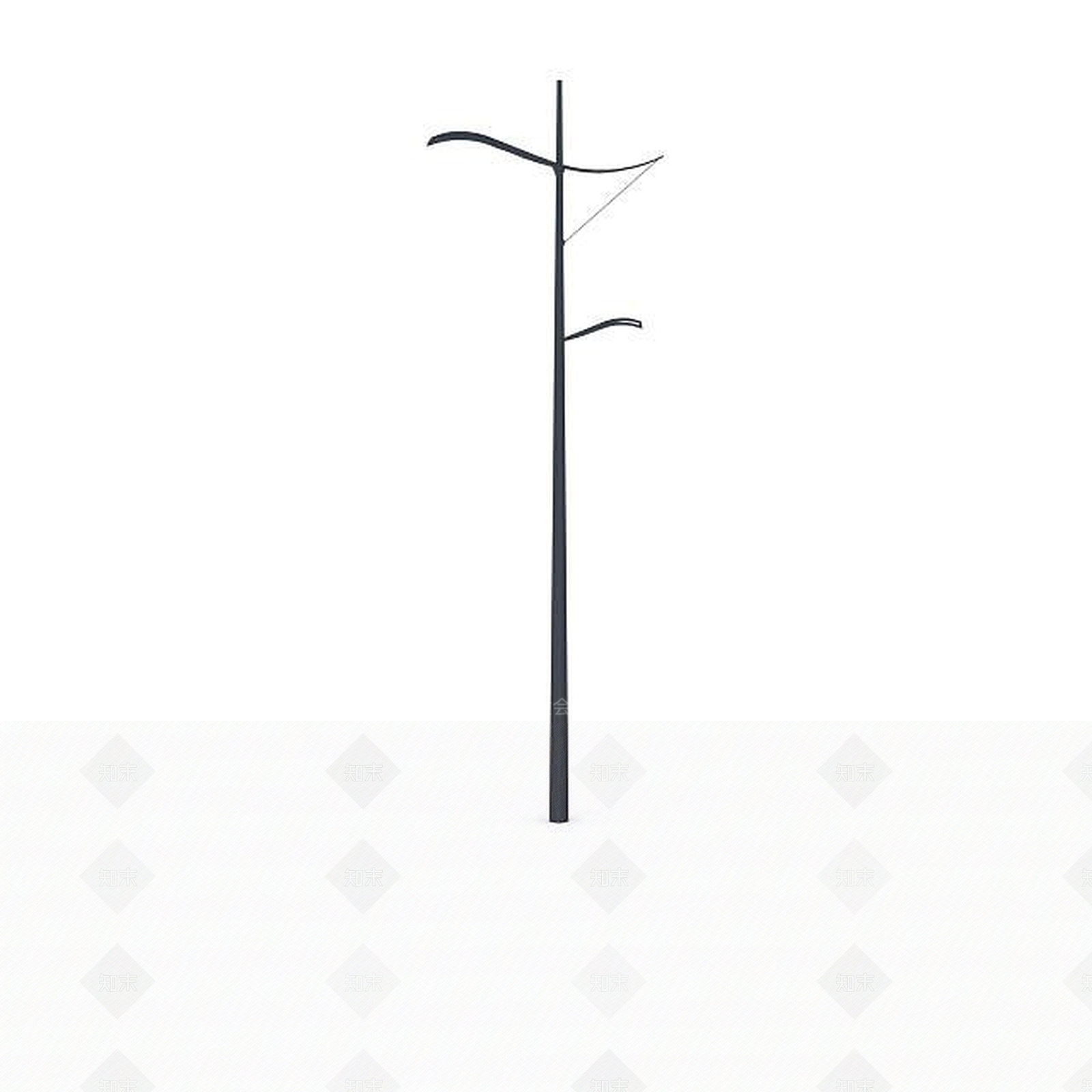 现代路灯3D模型下载【ID:1198048289】